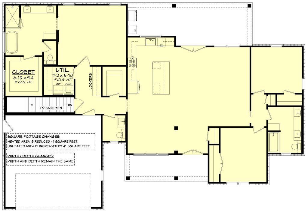 View of home floor plan
