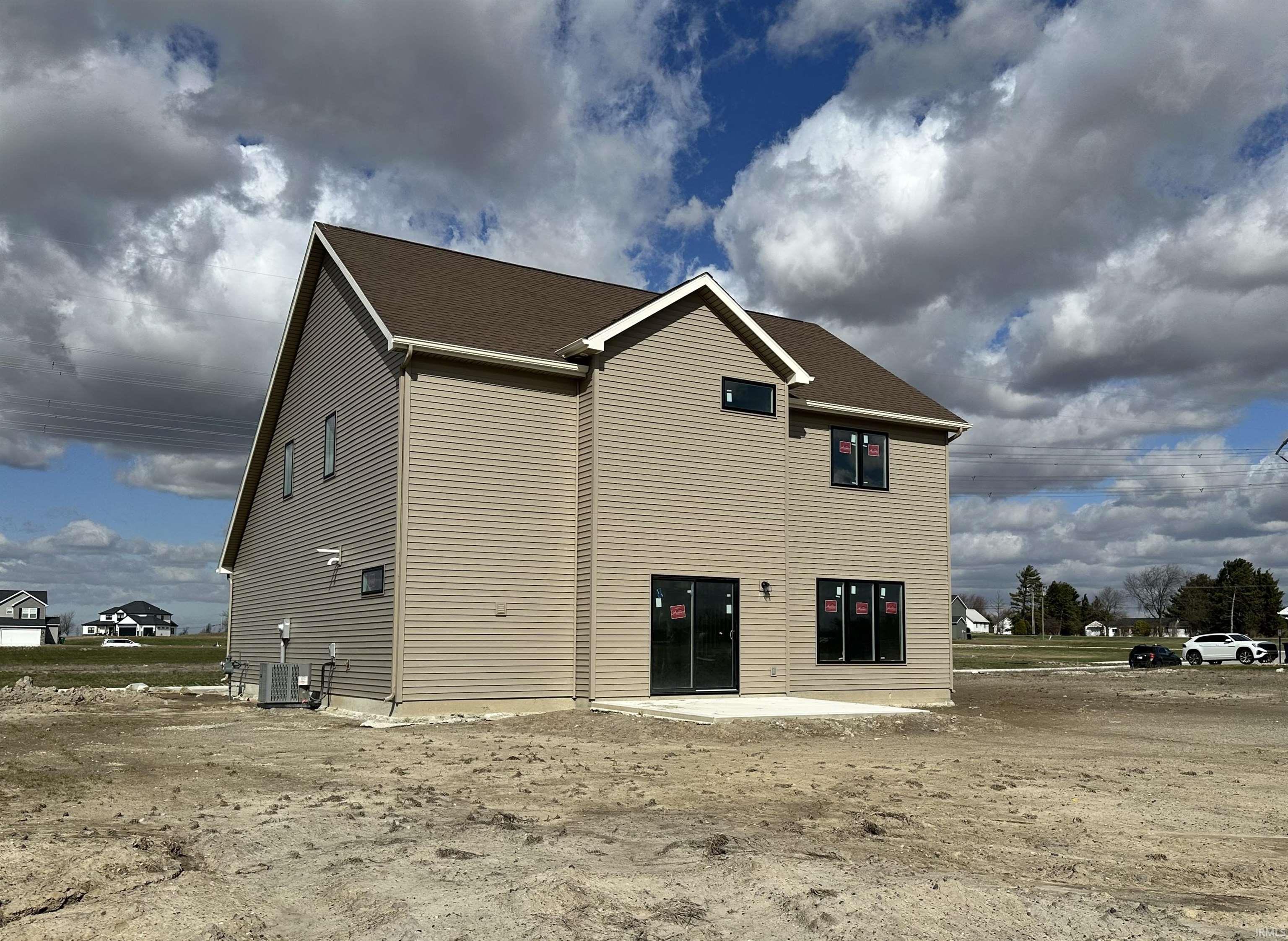 Rear view of property