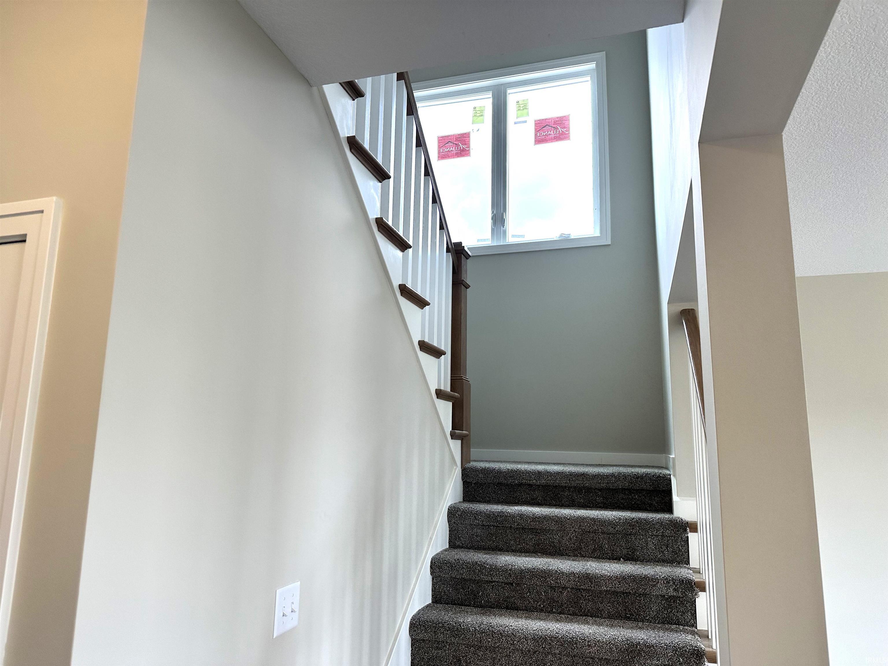 View of stairs