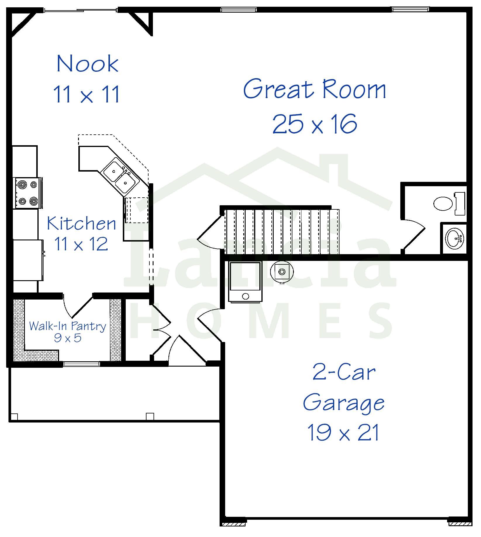 View of home floor plan