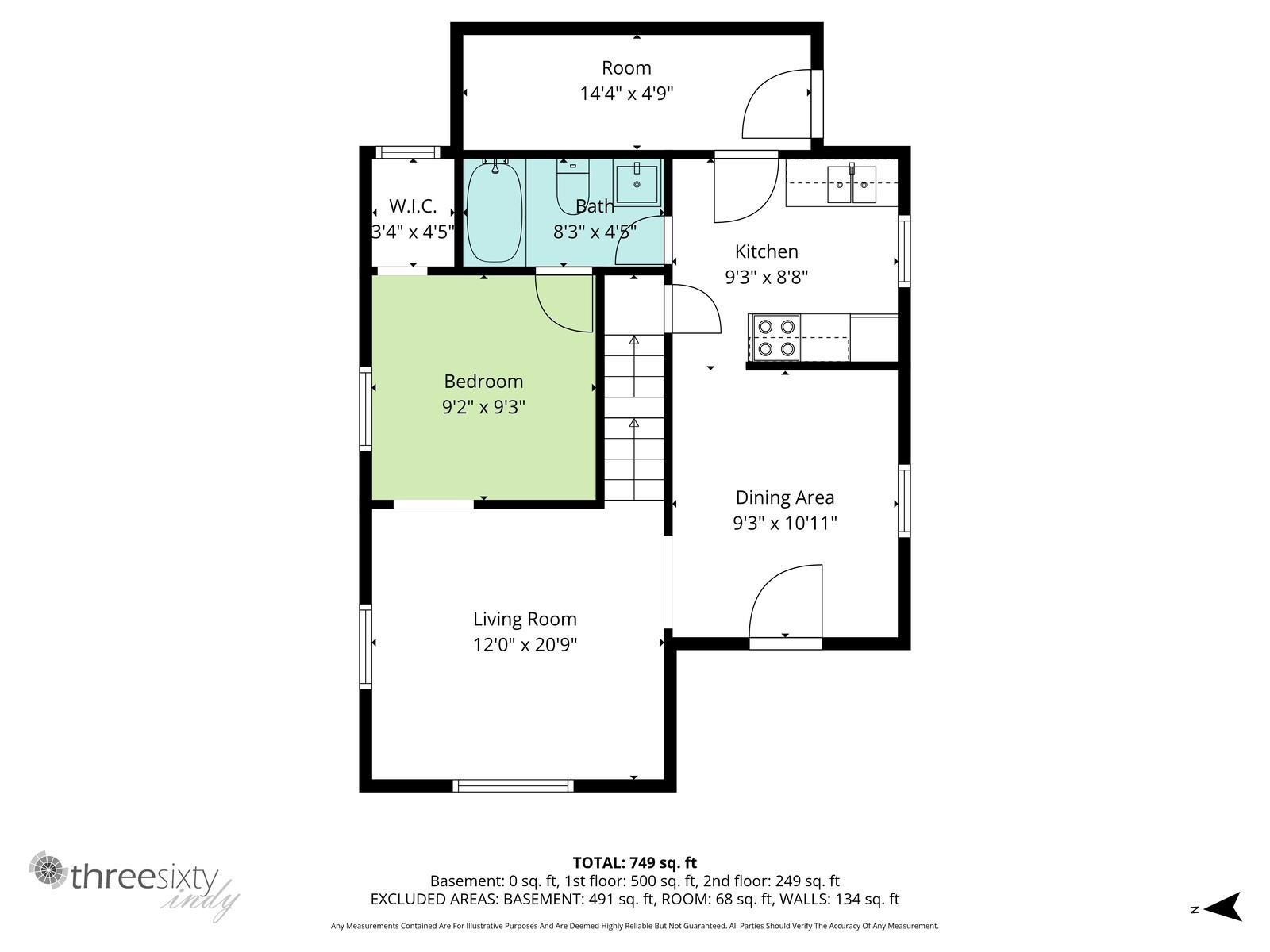View of home floor plan