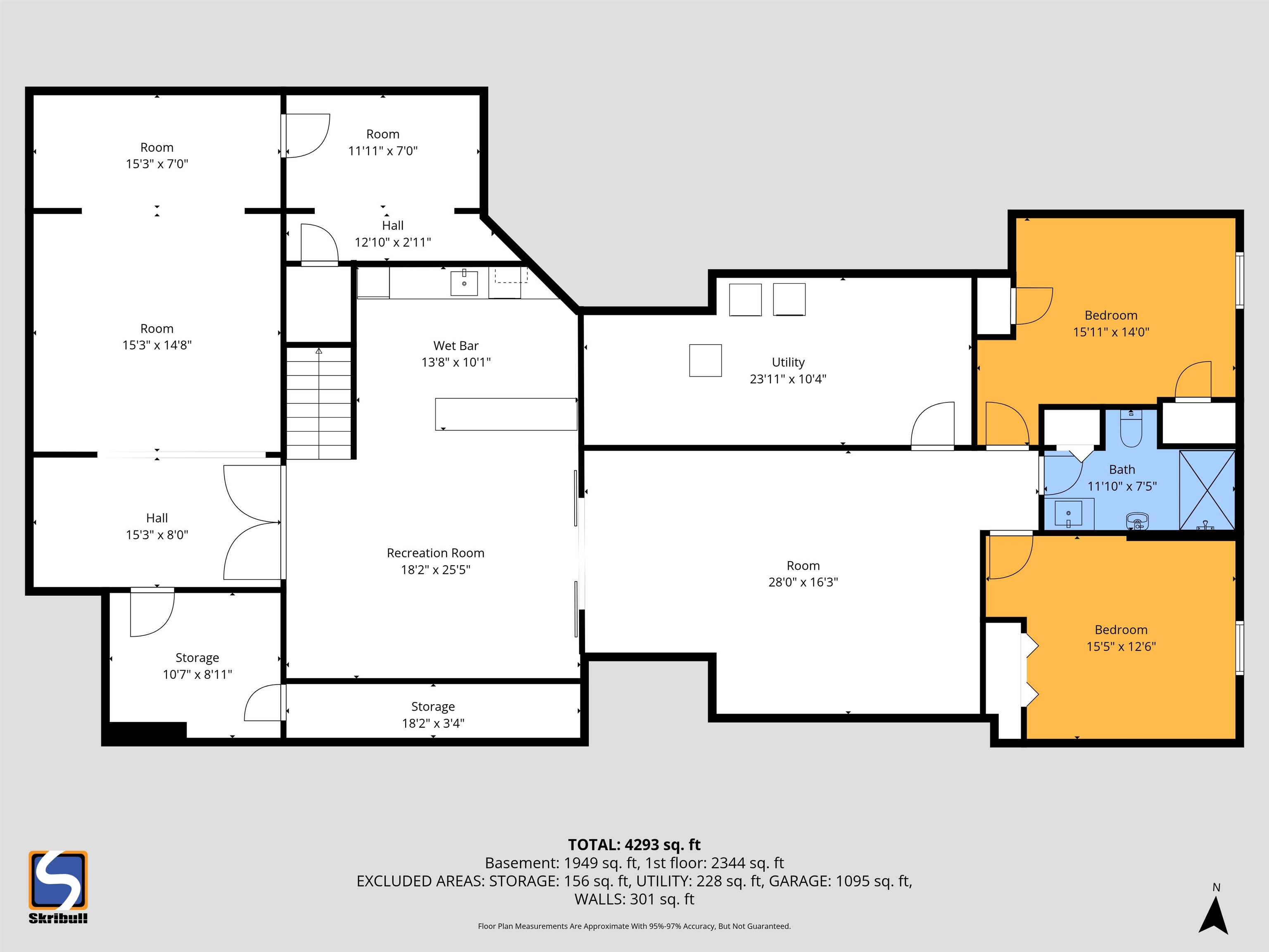 View of floor plan / room layout
