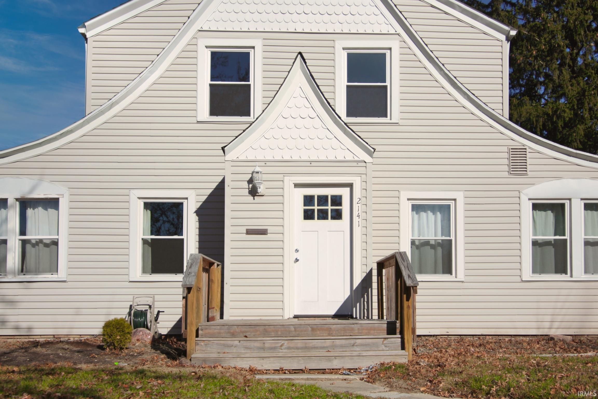 Rear view of property