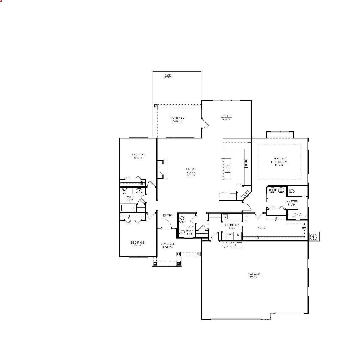 View of home floor plan