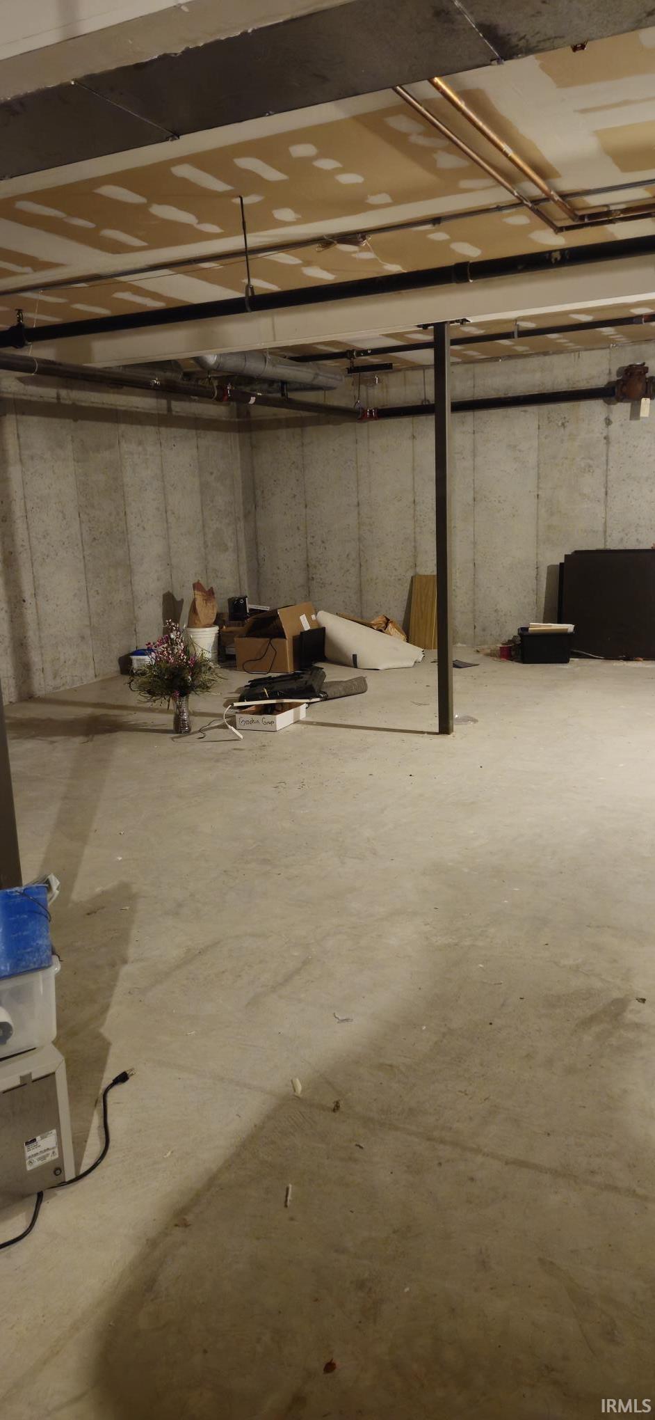 View of basement
