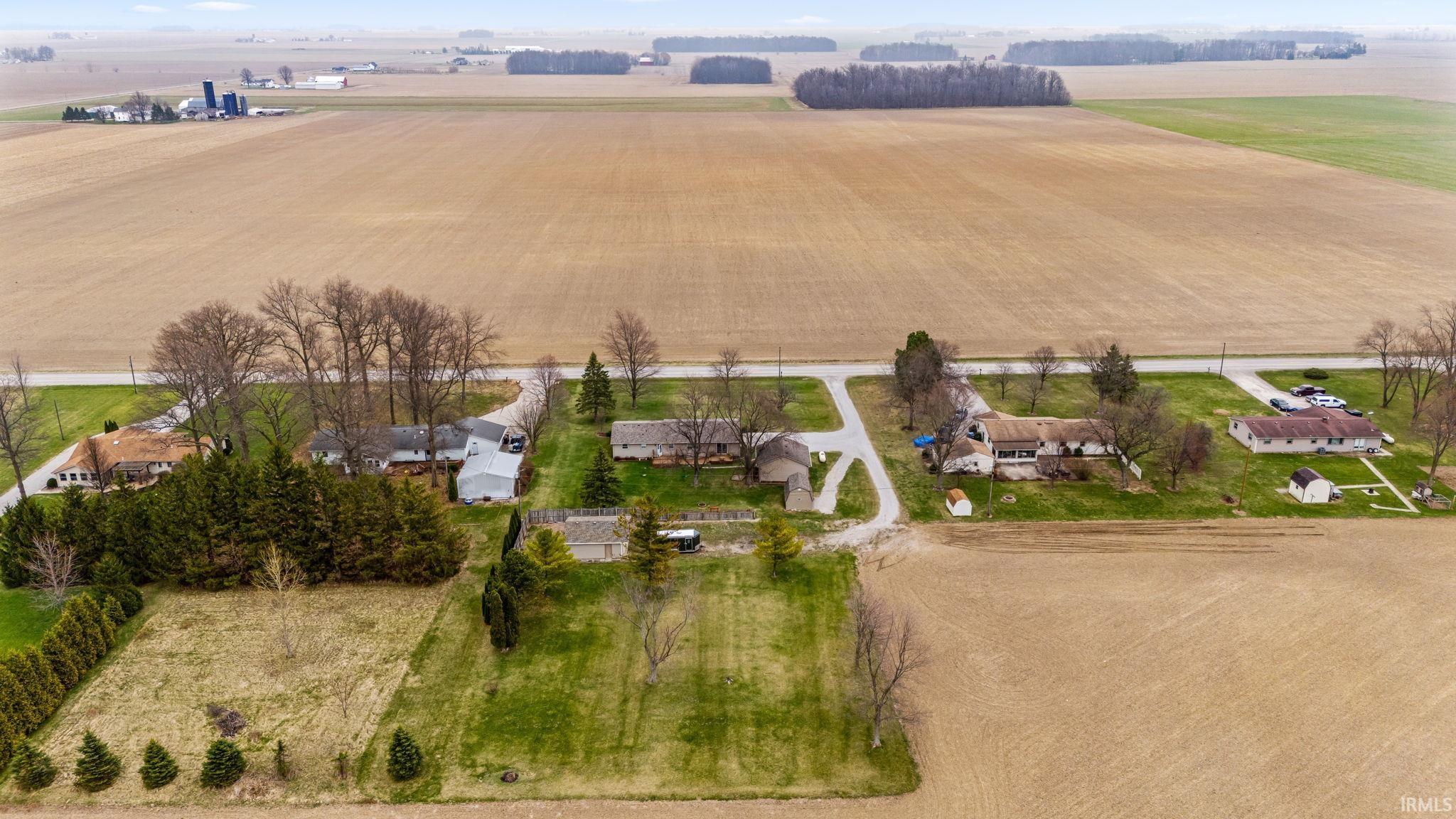 View of rural area featuring extensive farmland
