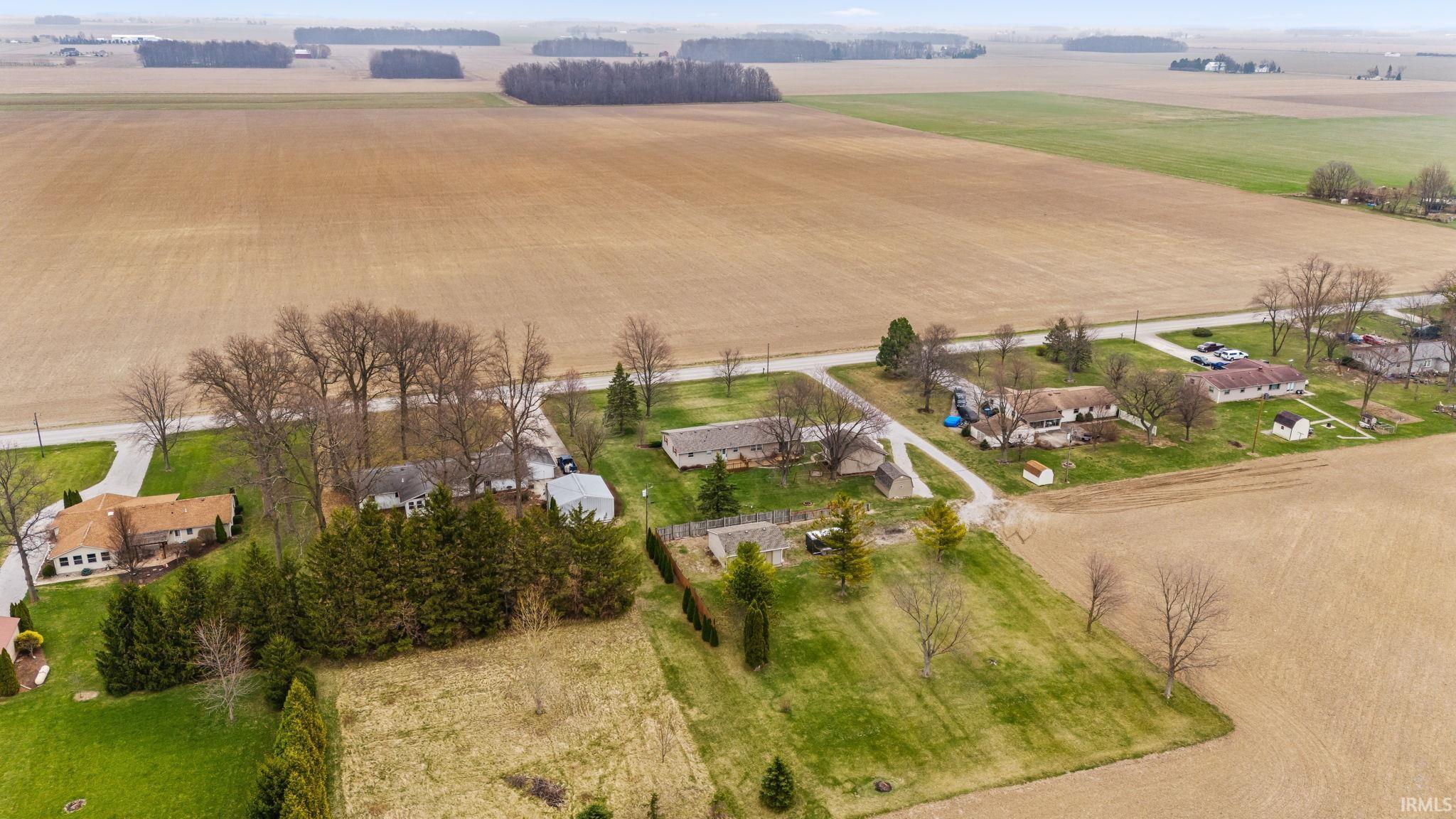 View of rural area with farmland