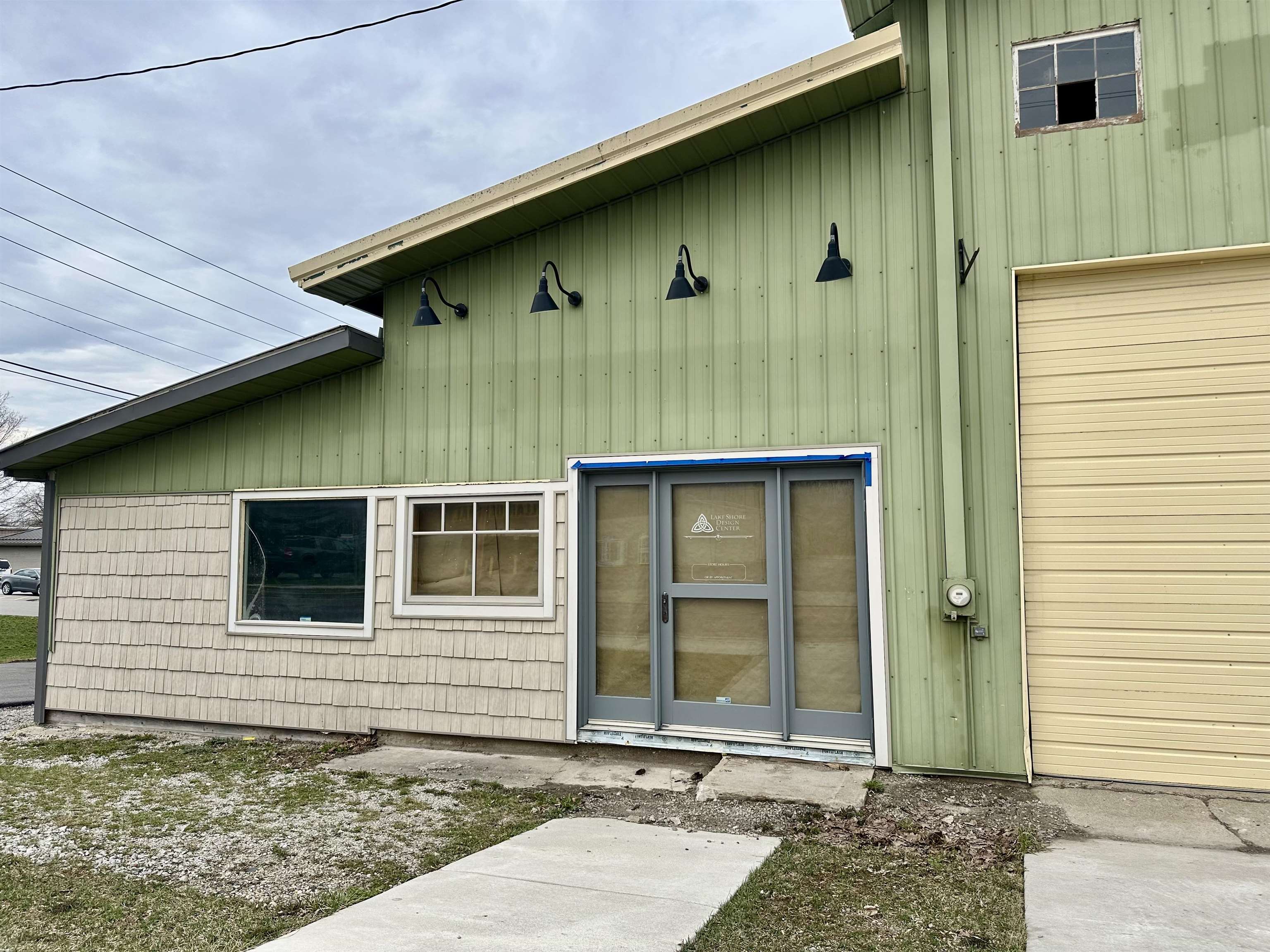 Rear view of property