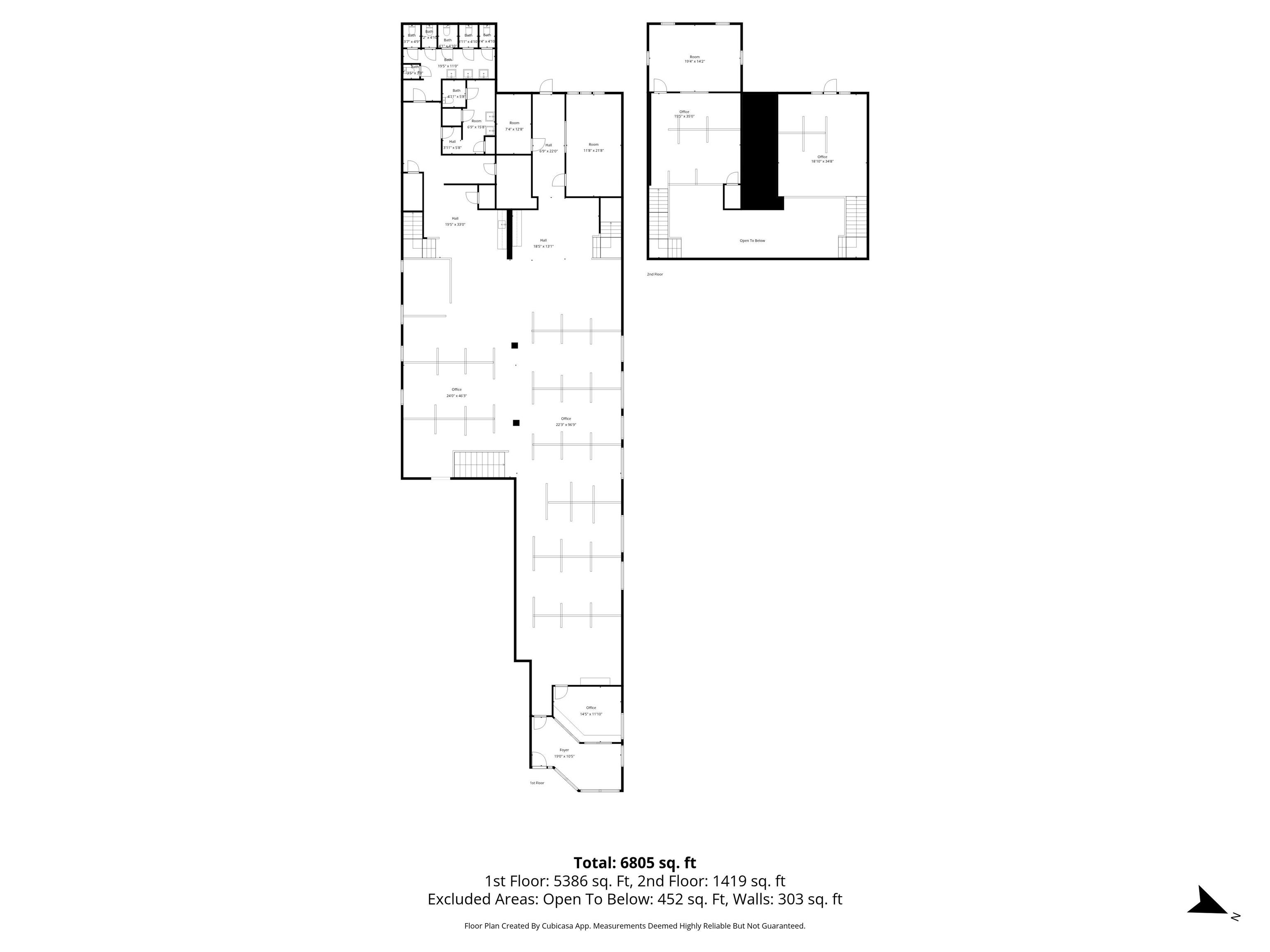 View of home floor plan