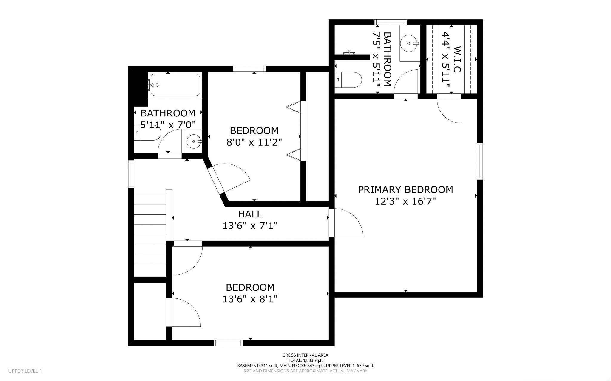 View of floor plan / room layout
