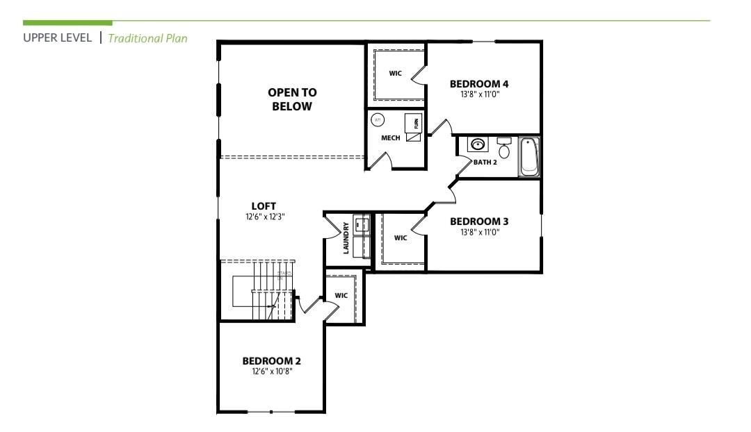 View of room layout