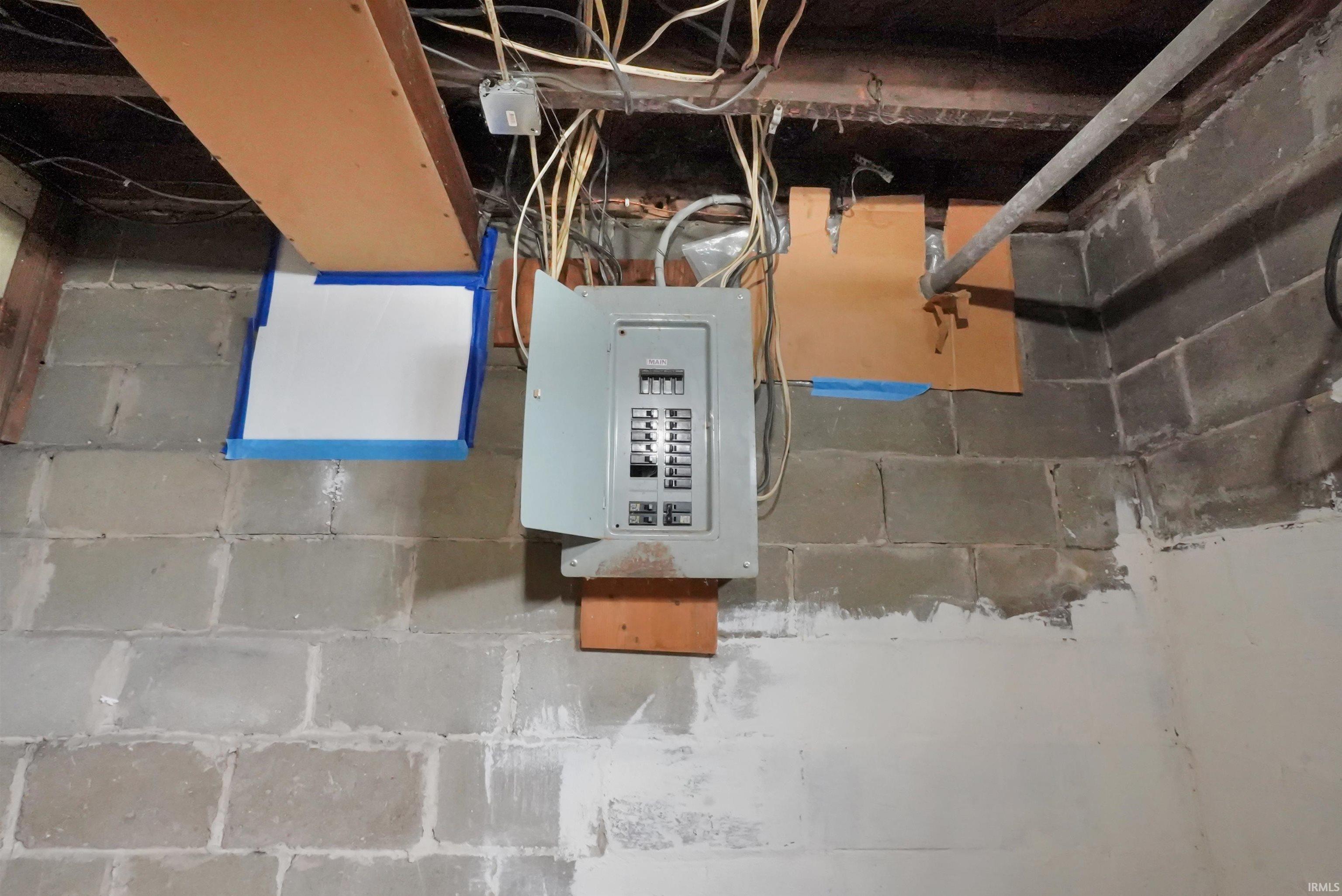 Utilities featuring electric panel