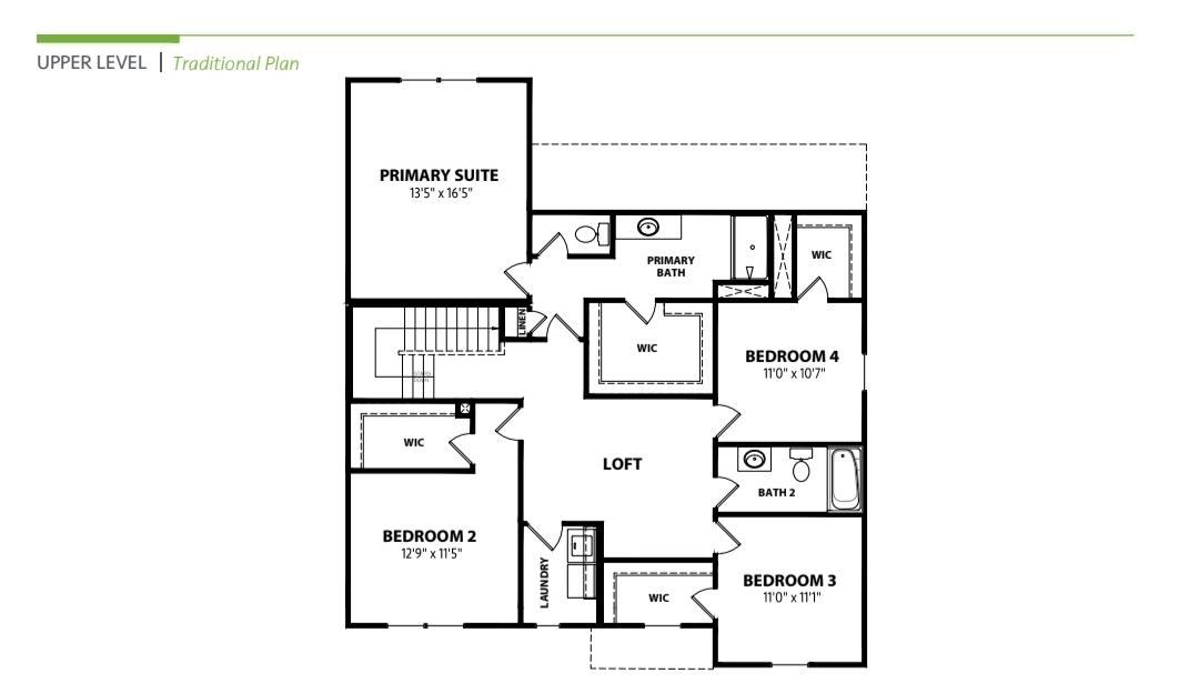 View of floor plan / room layout