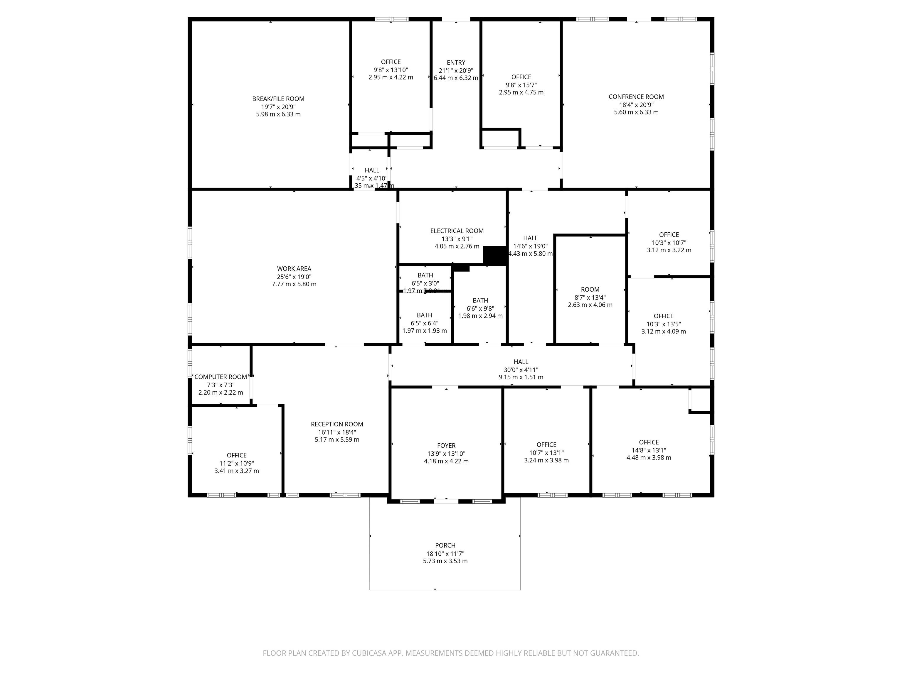 View of floor plan / room layout