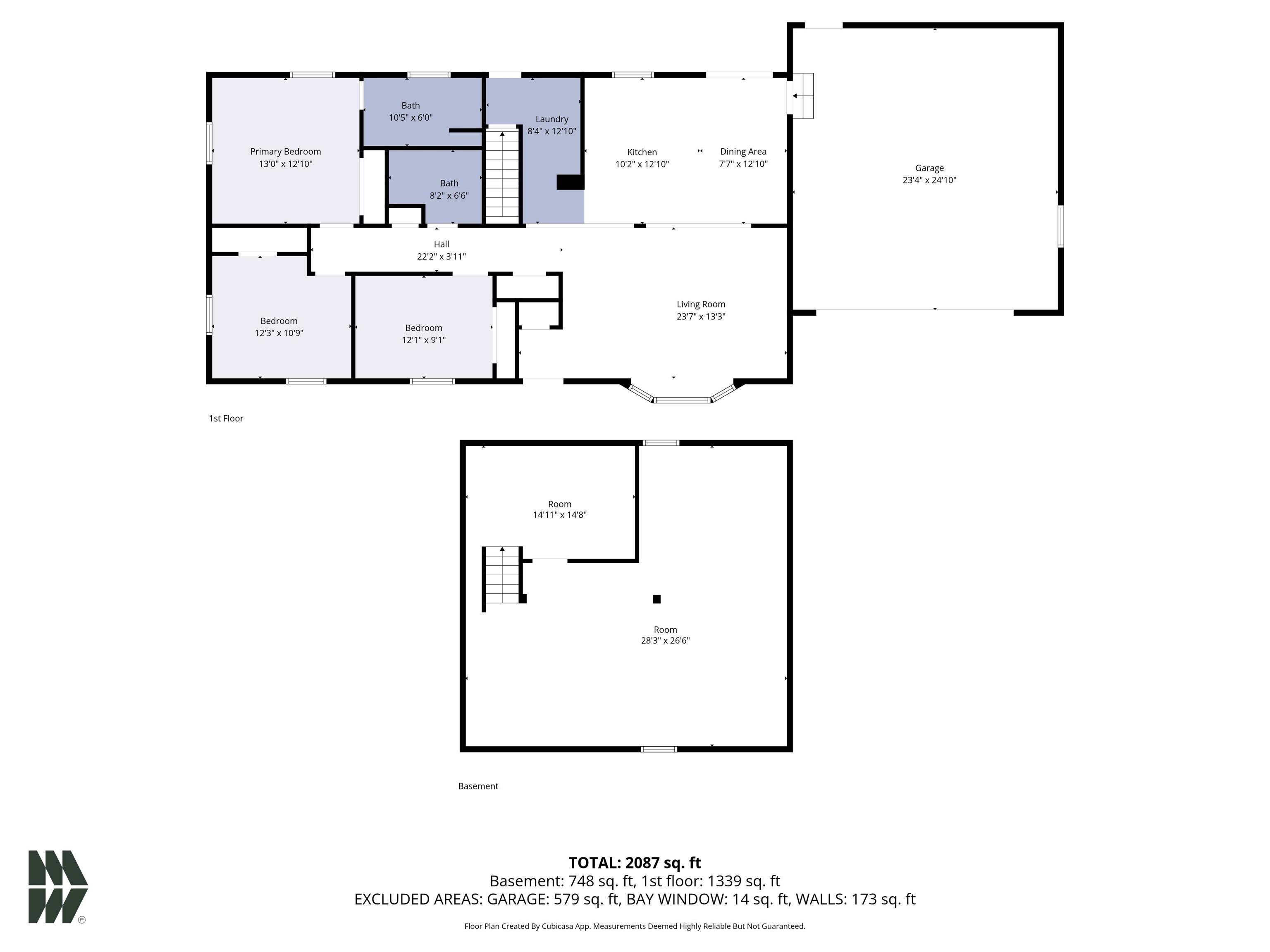 View of home floor plan