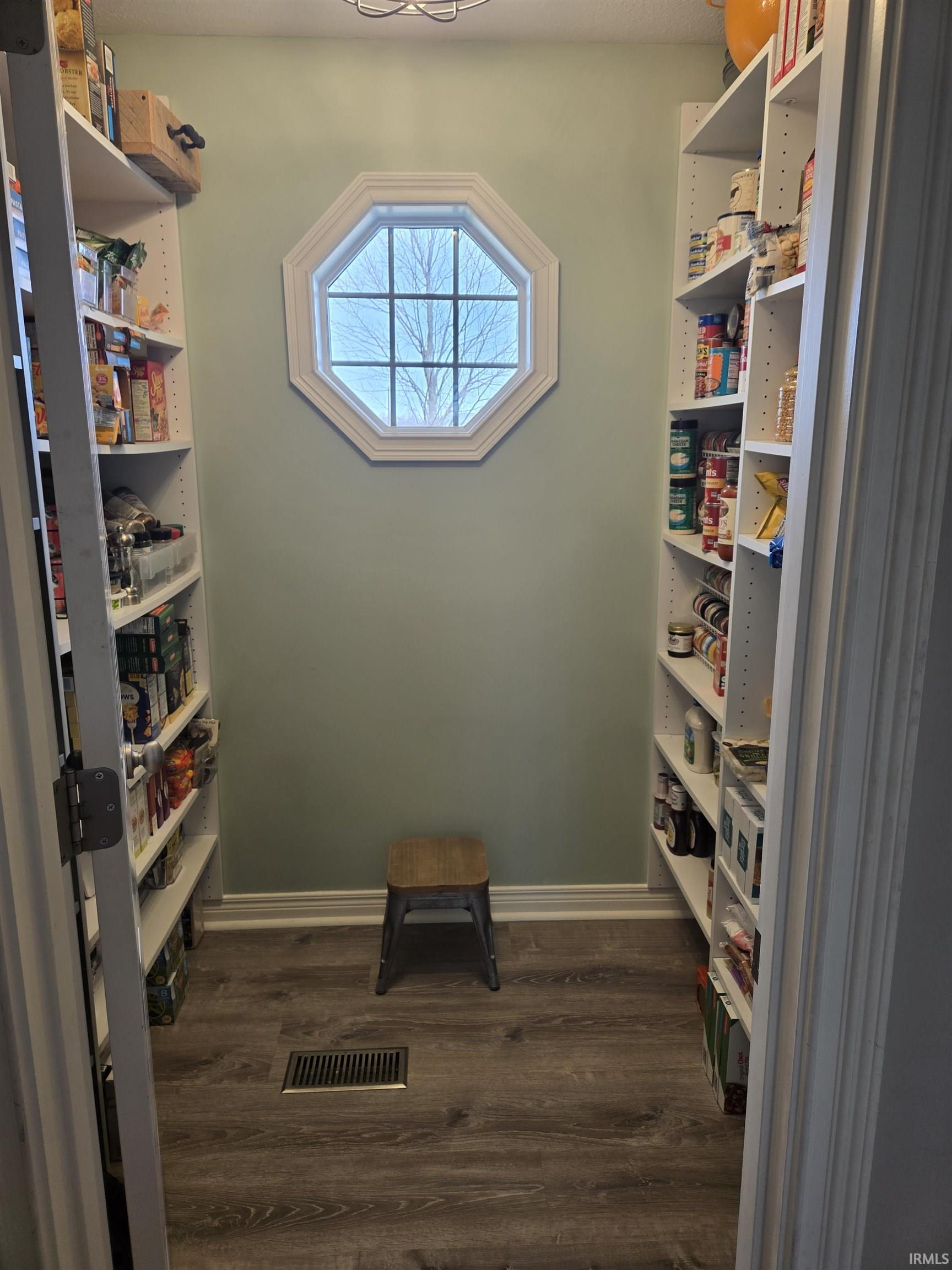 View of storage area