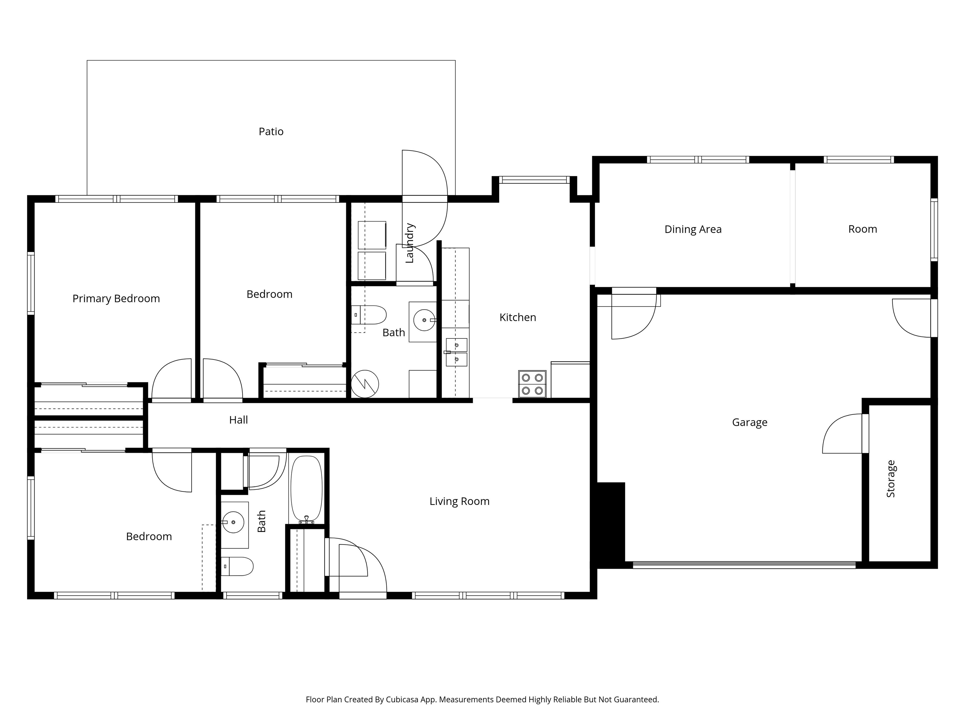 View of room layout