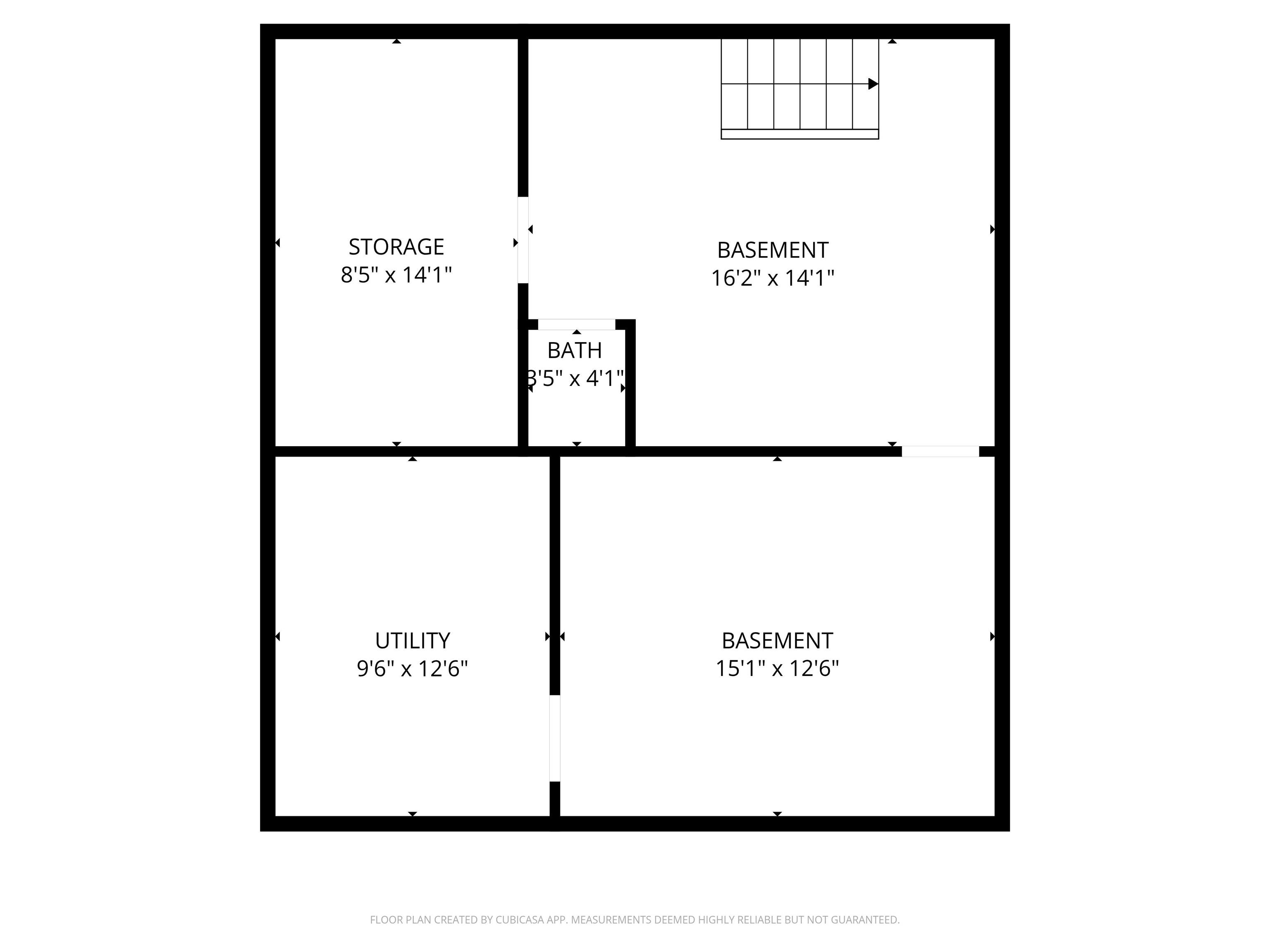 View of floor plan / room layout