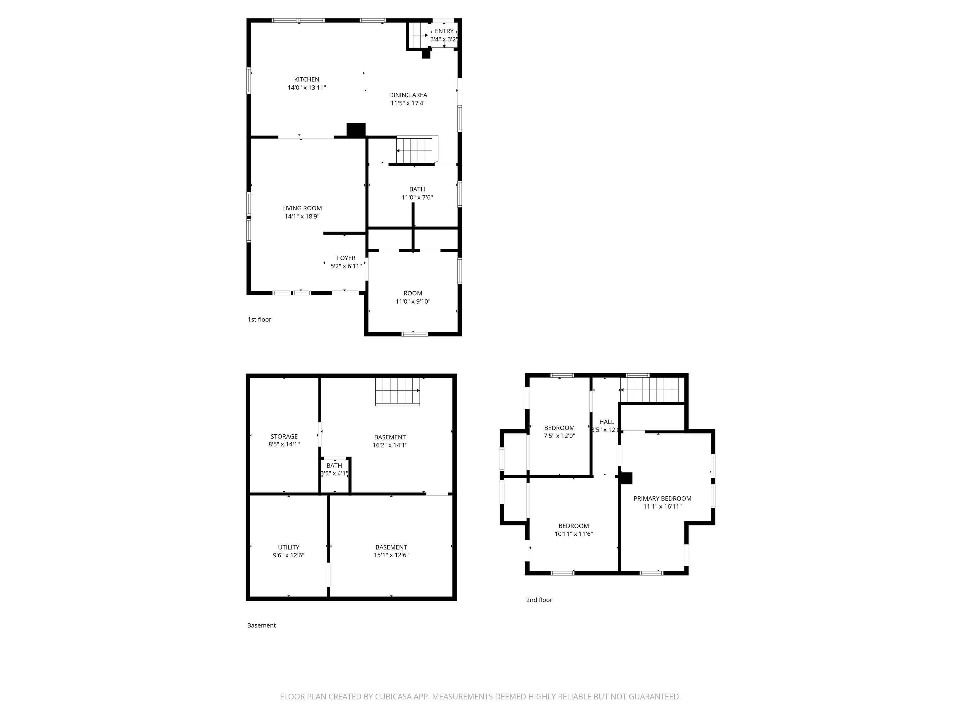 View of home floor plan