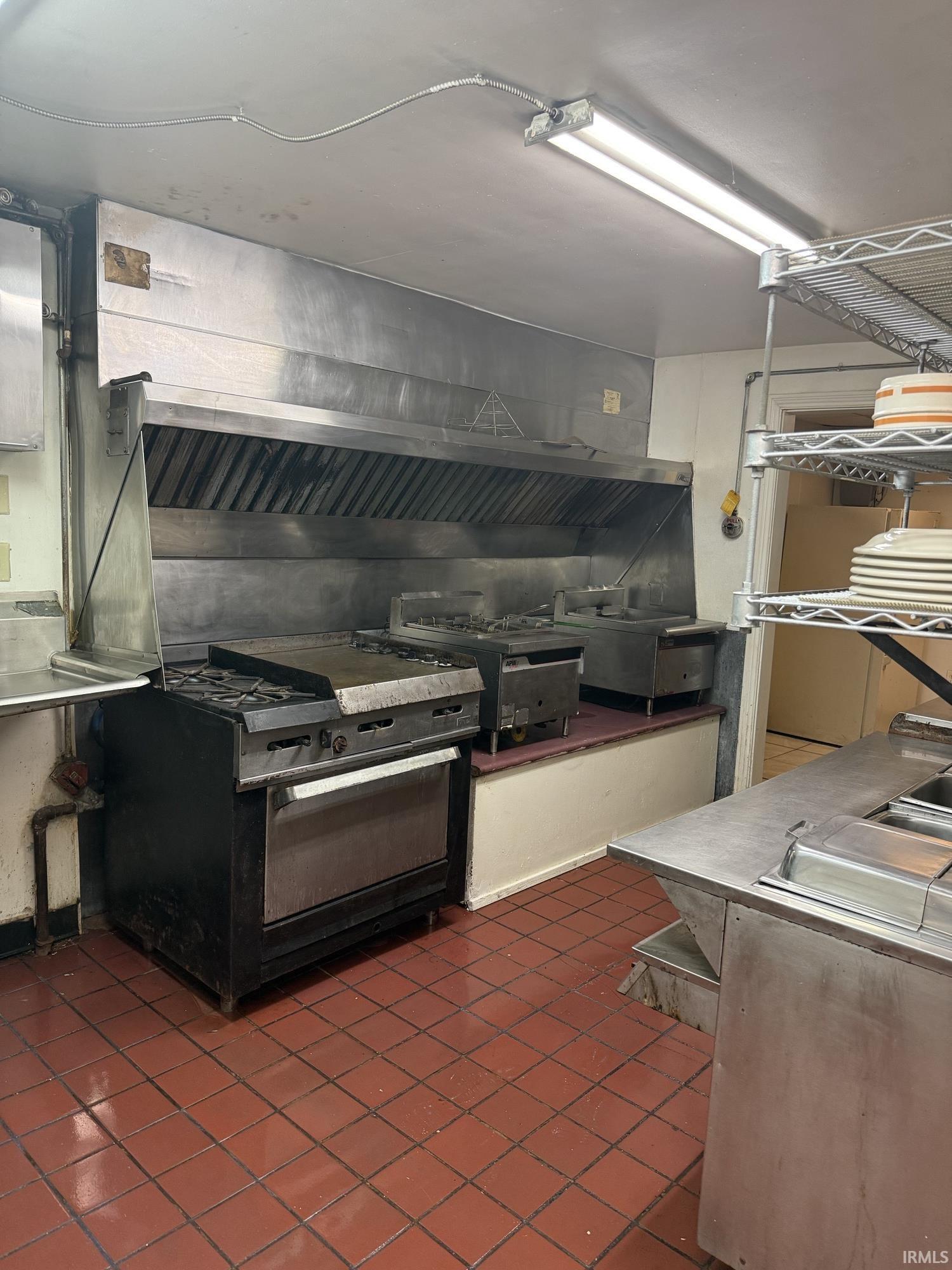 View of kitchen