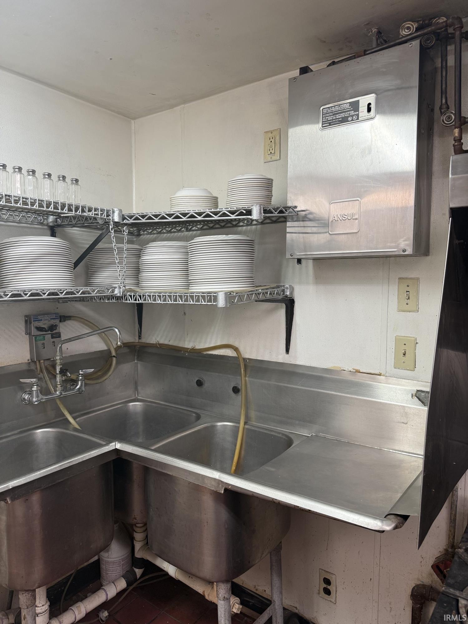 Kitchen with a sink