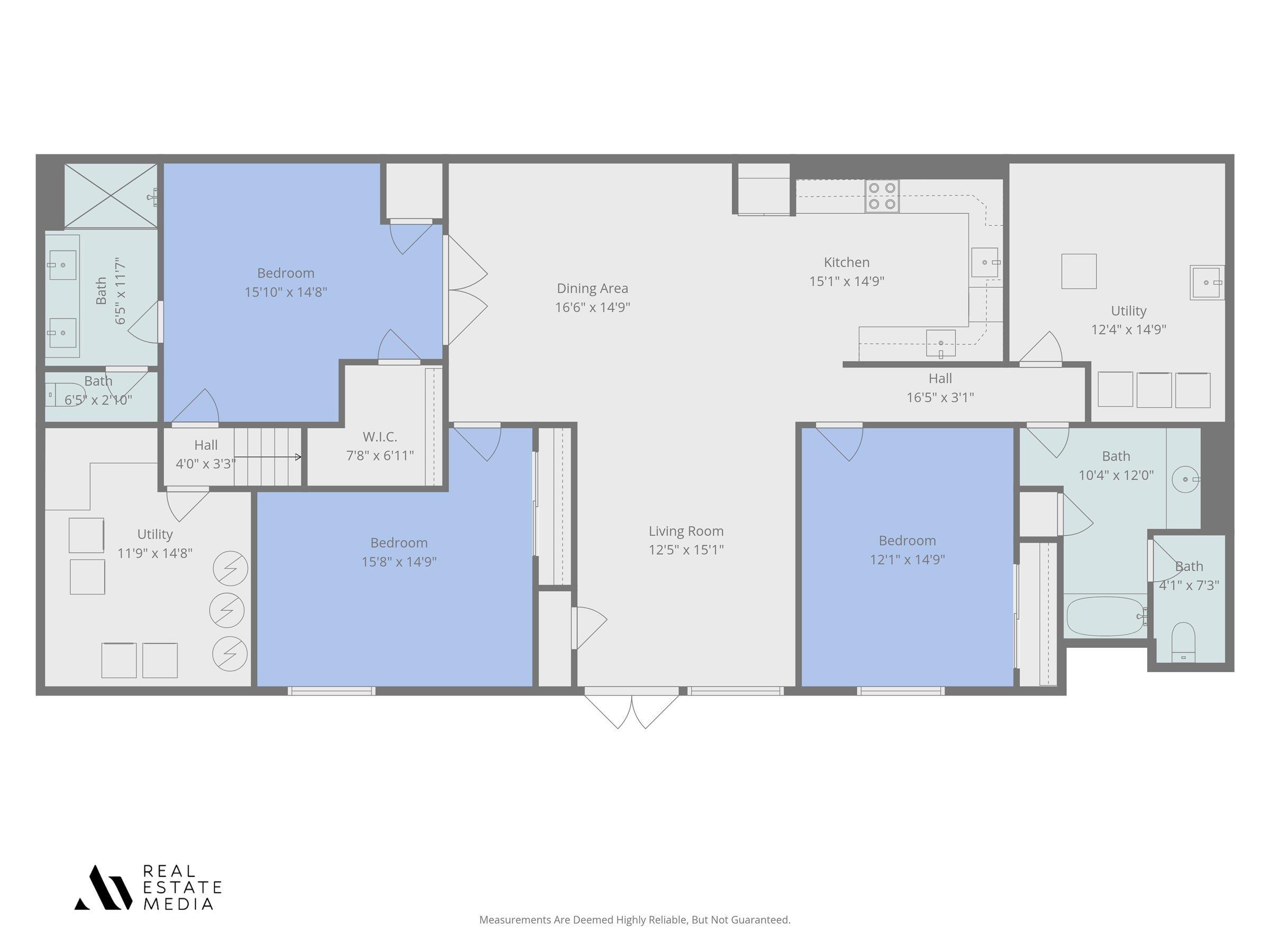 Lower Level floor plan