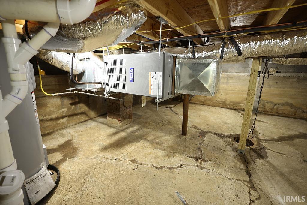 Utilities with heating unit