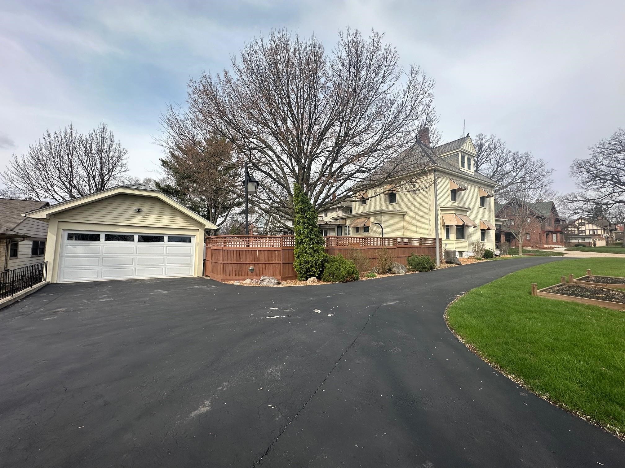 View of asphalt road