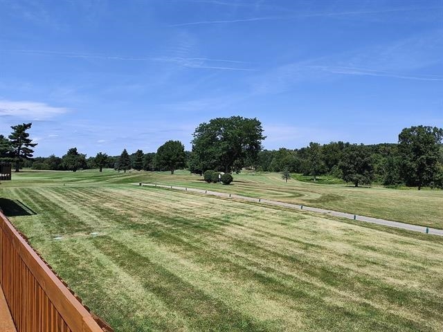View of green lawn