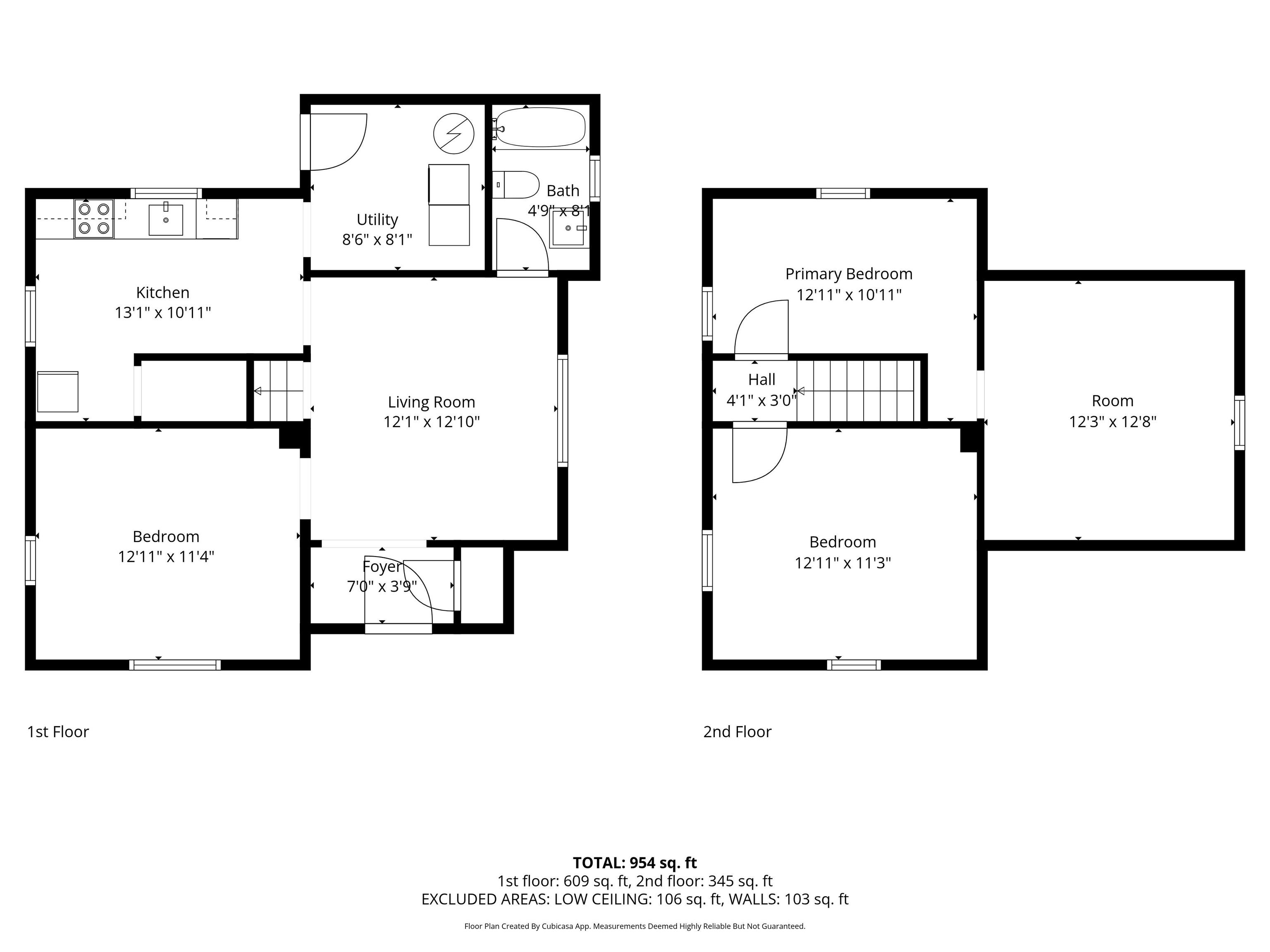 View of floor plan / room layout