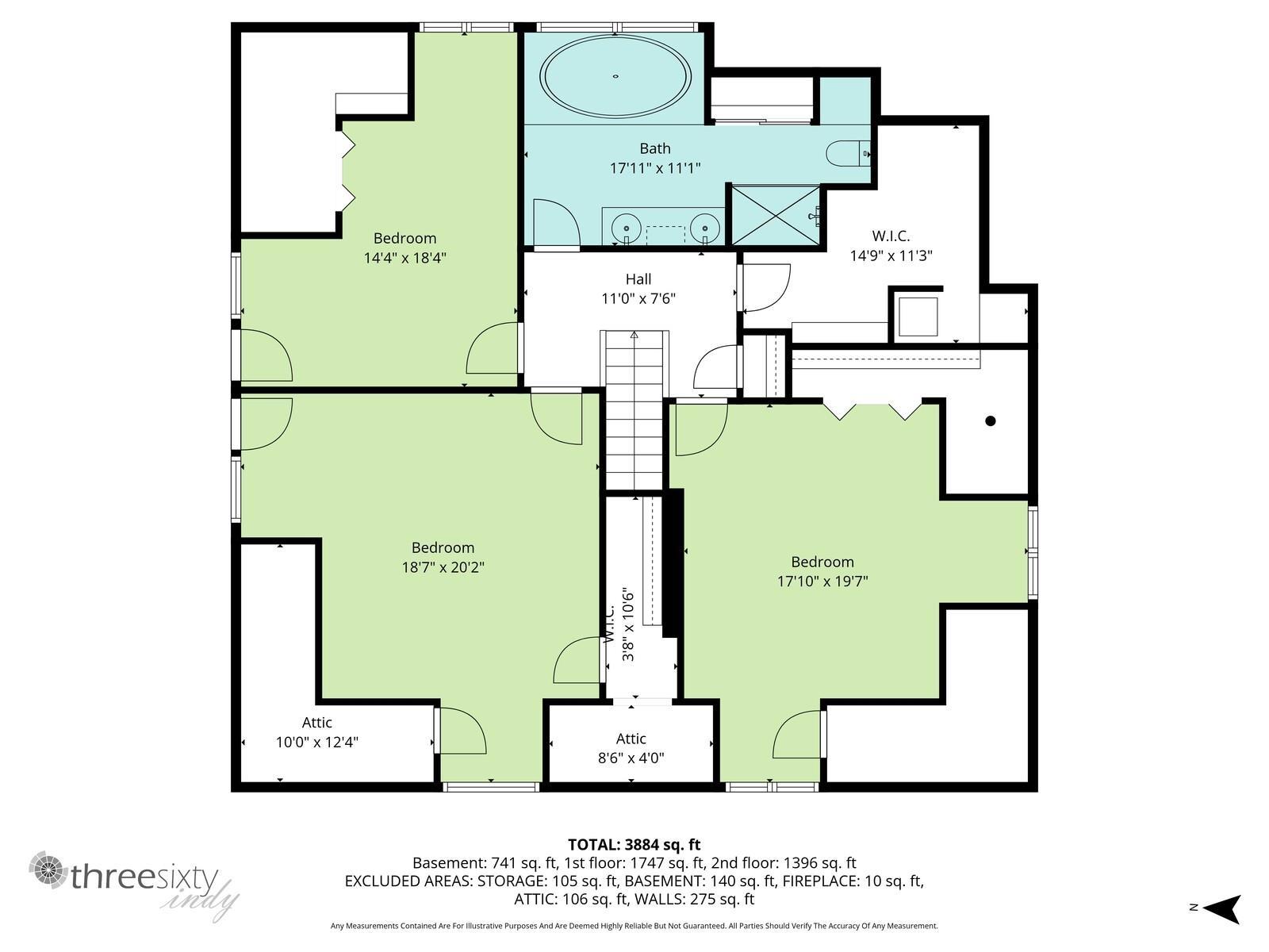 View of floor plan / room layout