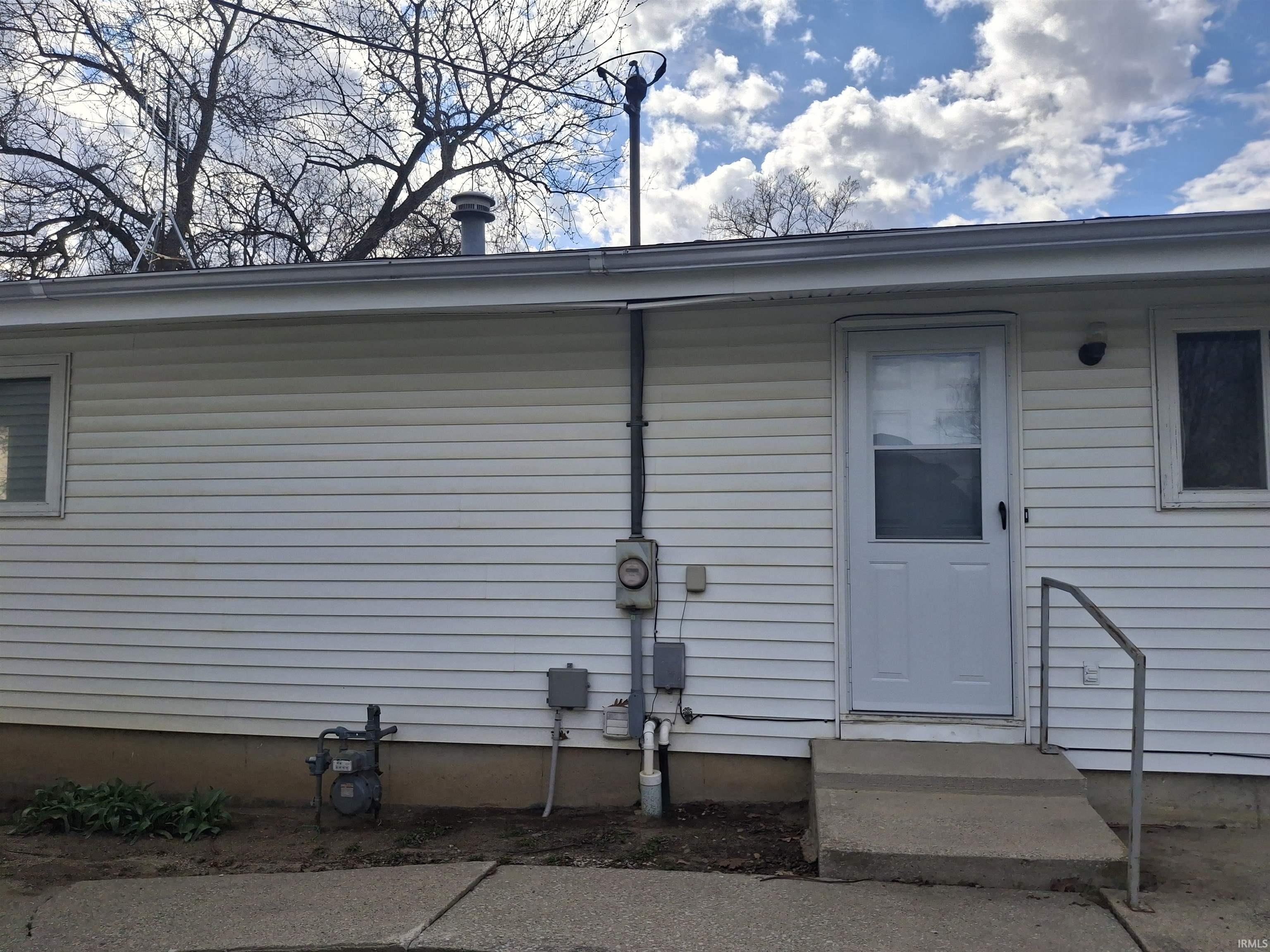 View of exterior entry