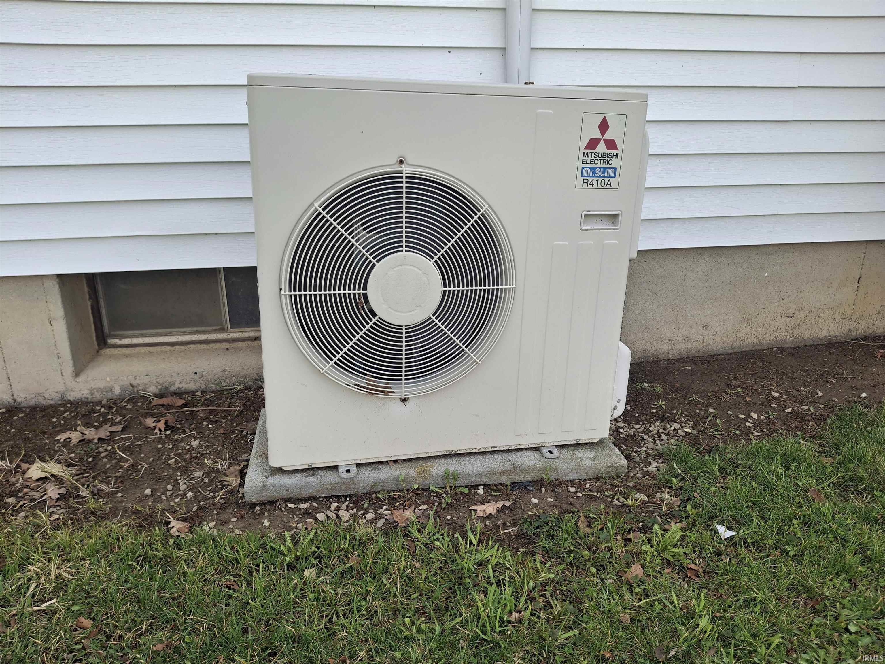 Exterior view of a cooling unit