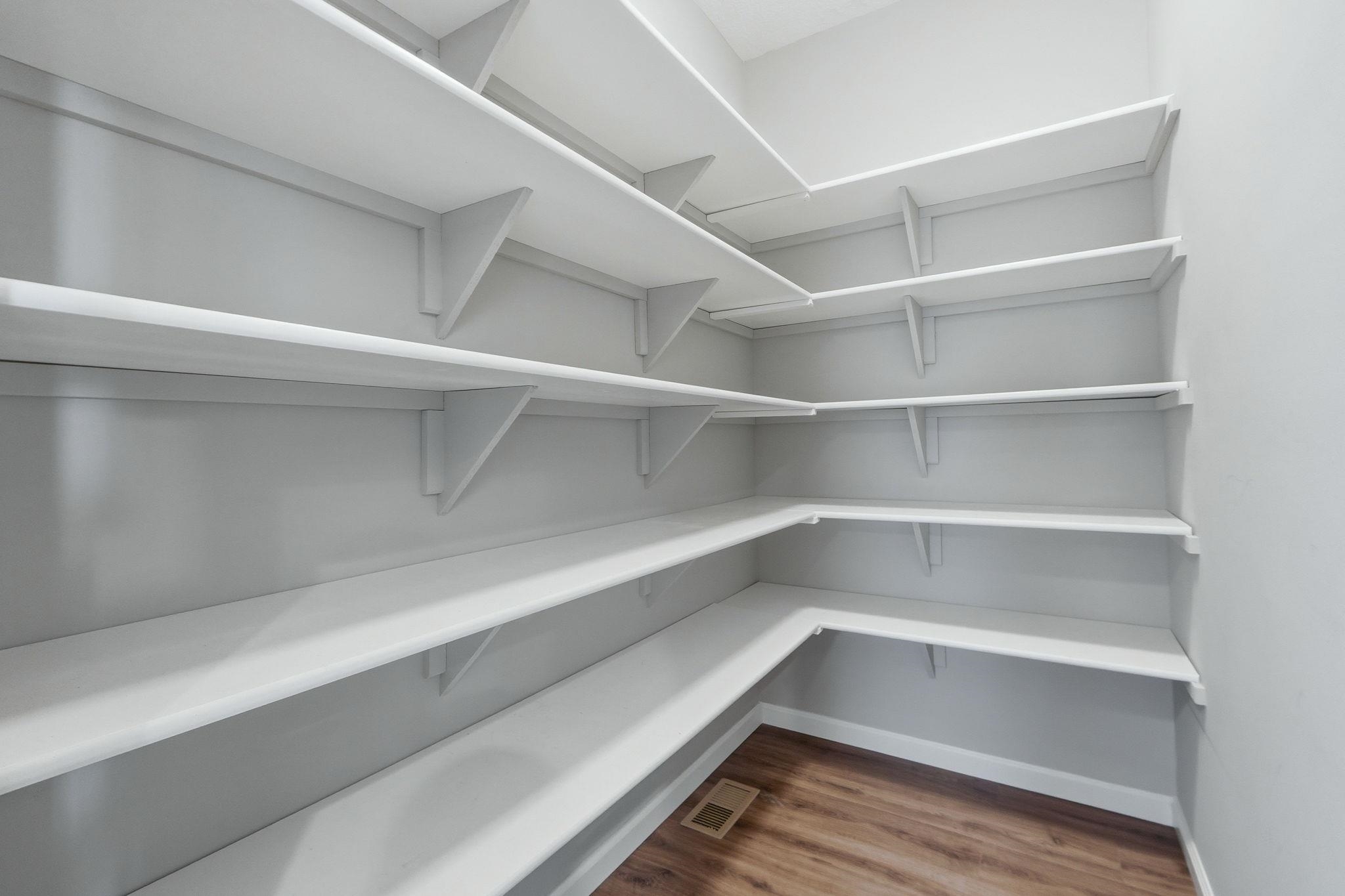 View of storage area