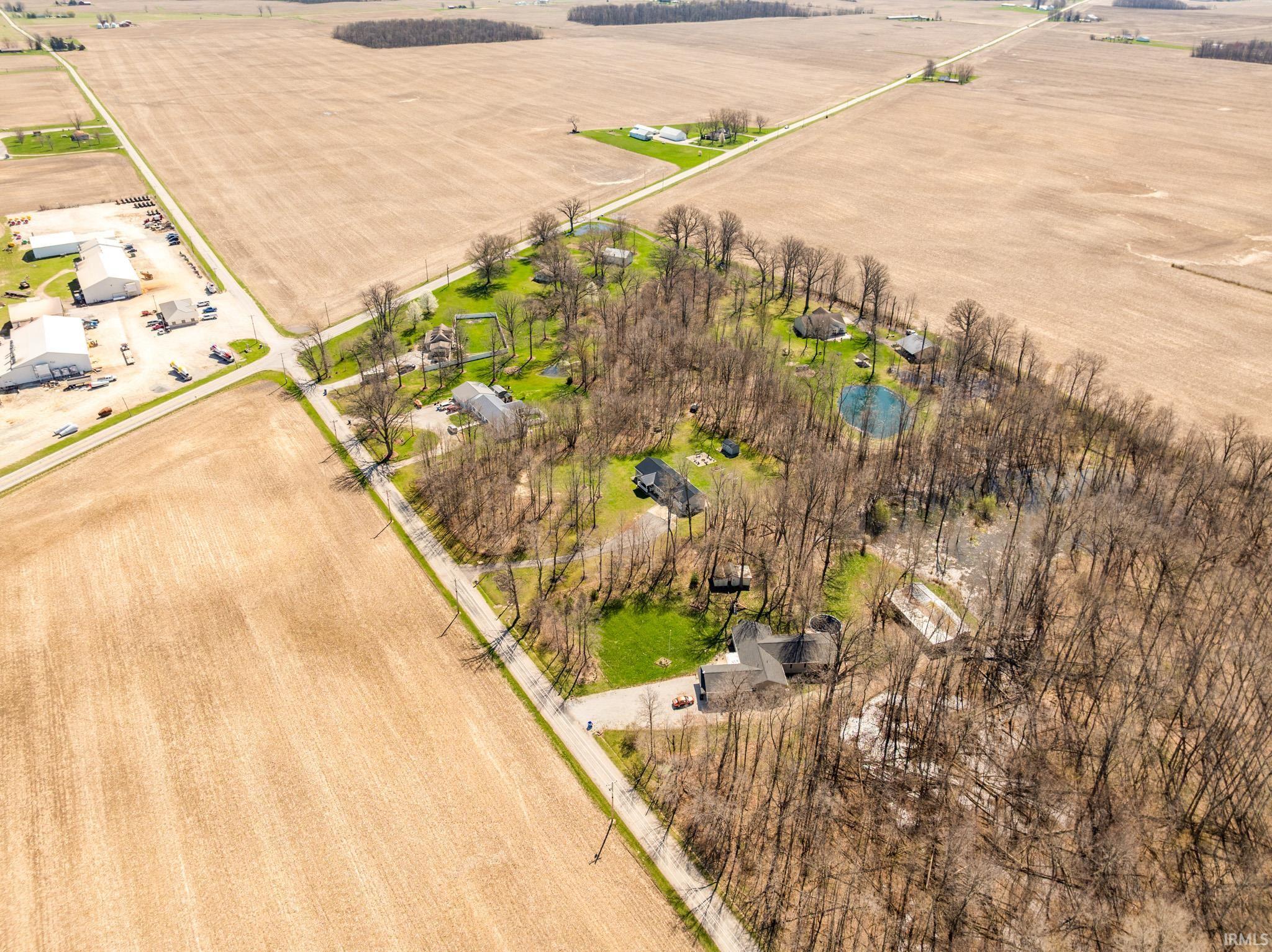 View of rural area featuring abundant farmland