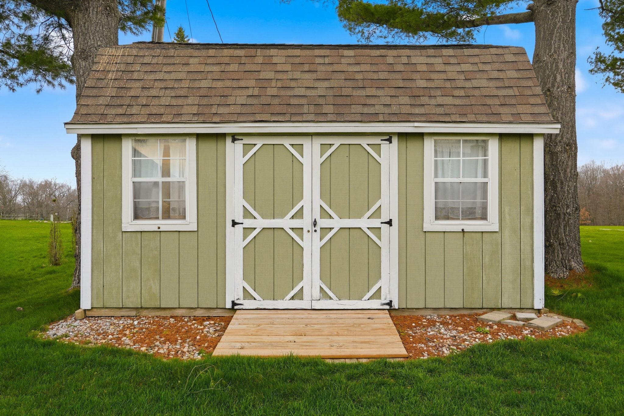View of shed