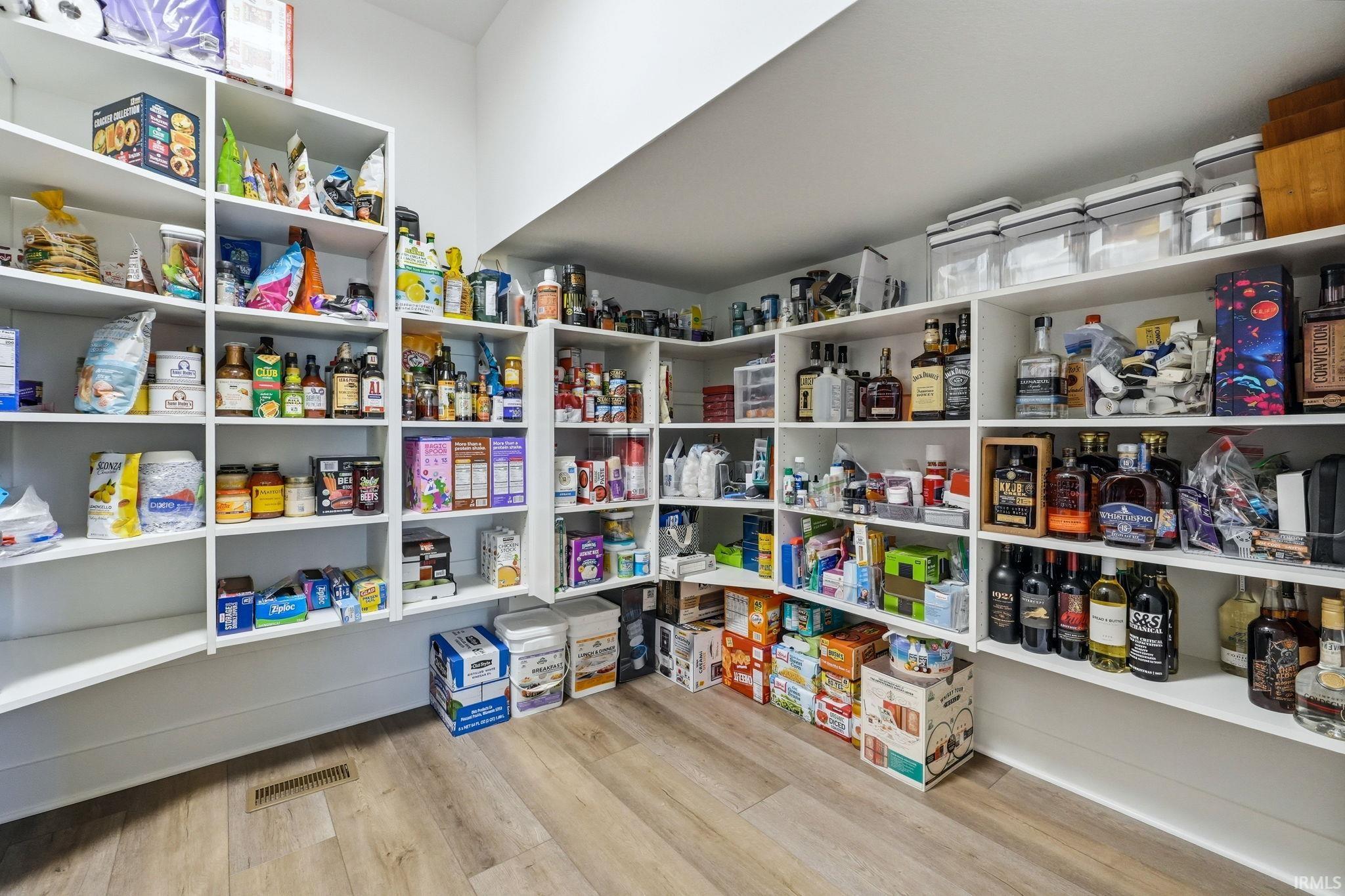 View of storage area