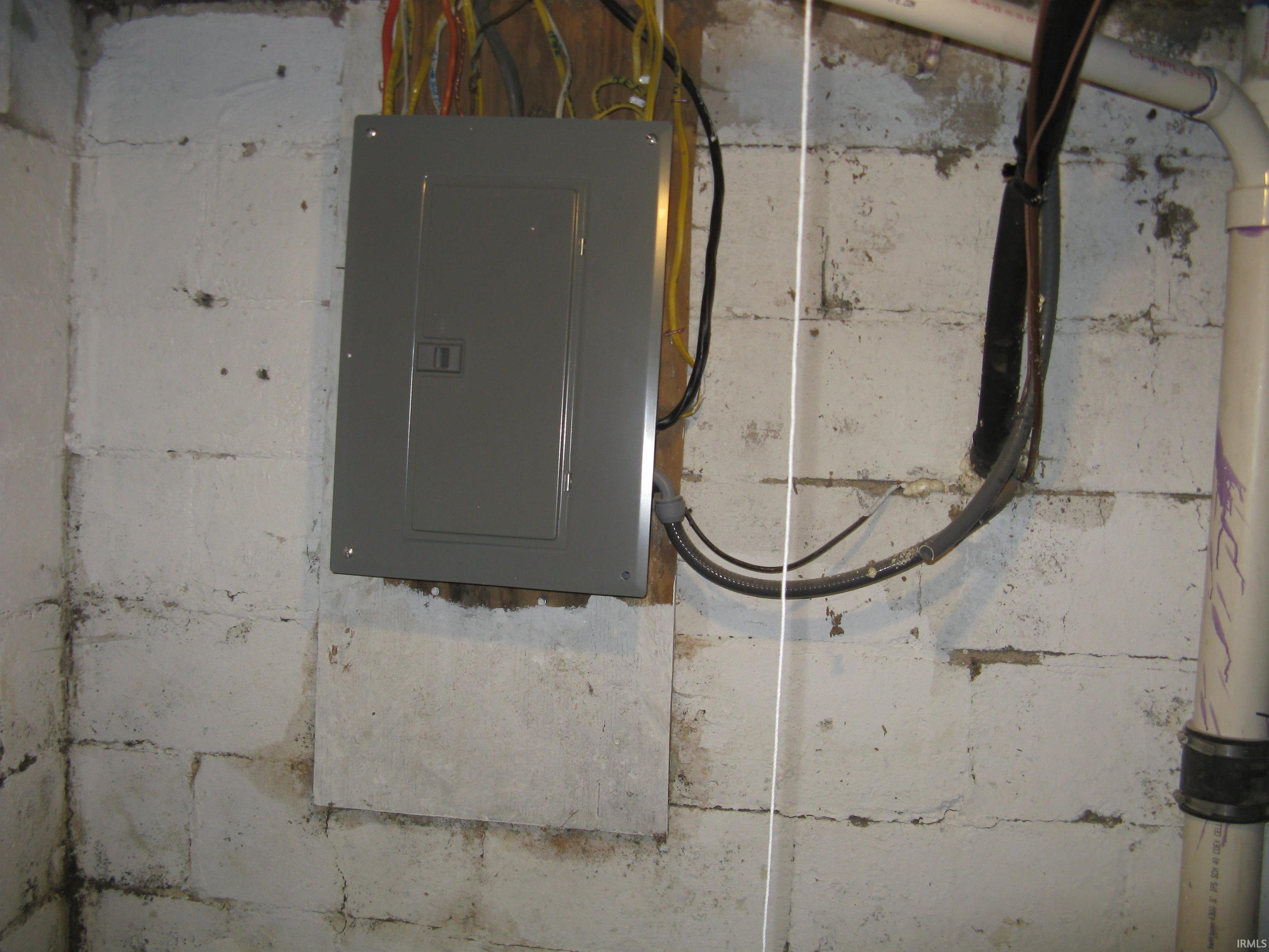 Utility room featuring electric panel