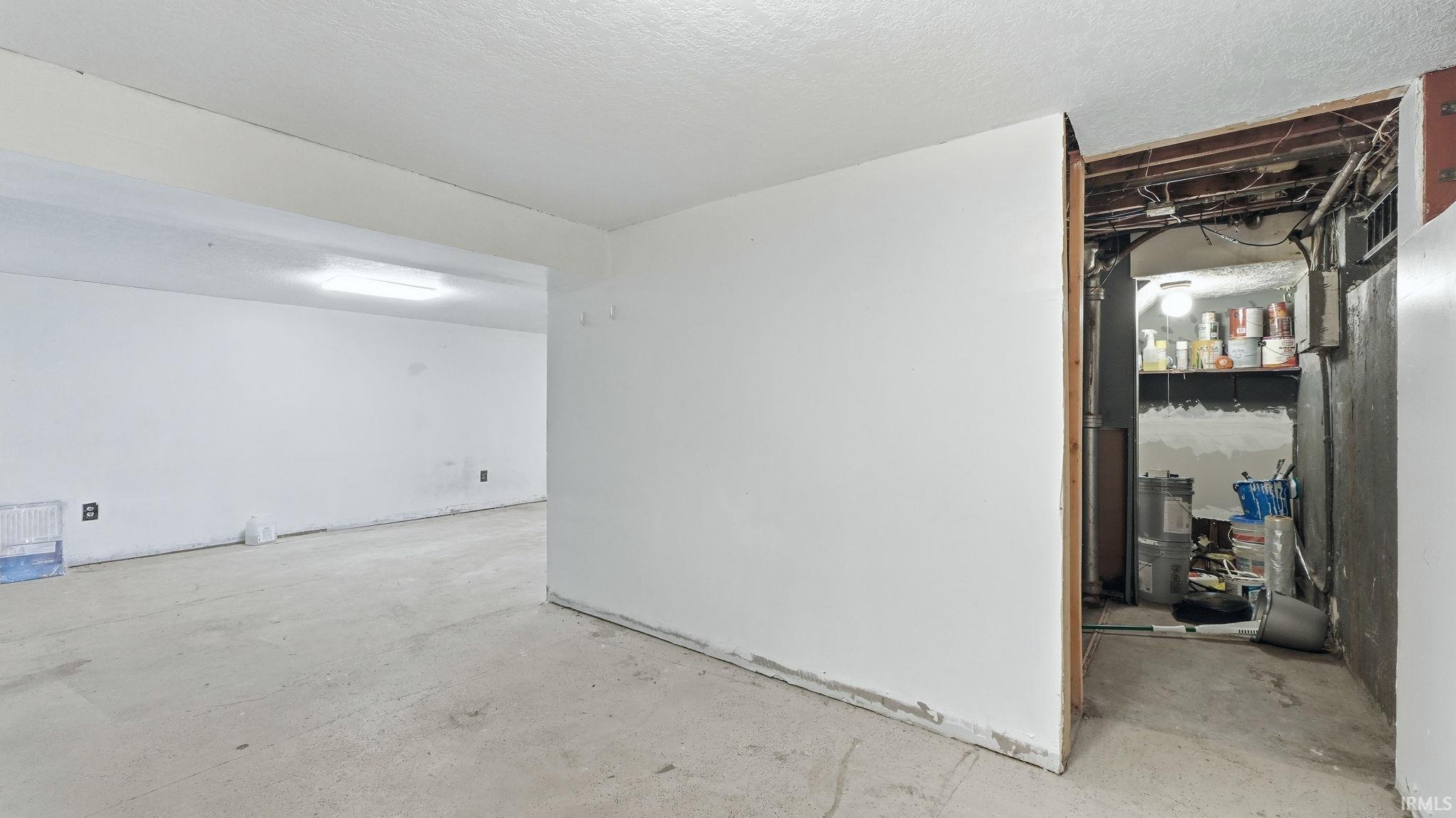 View of basement