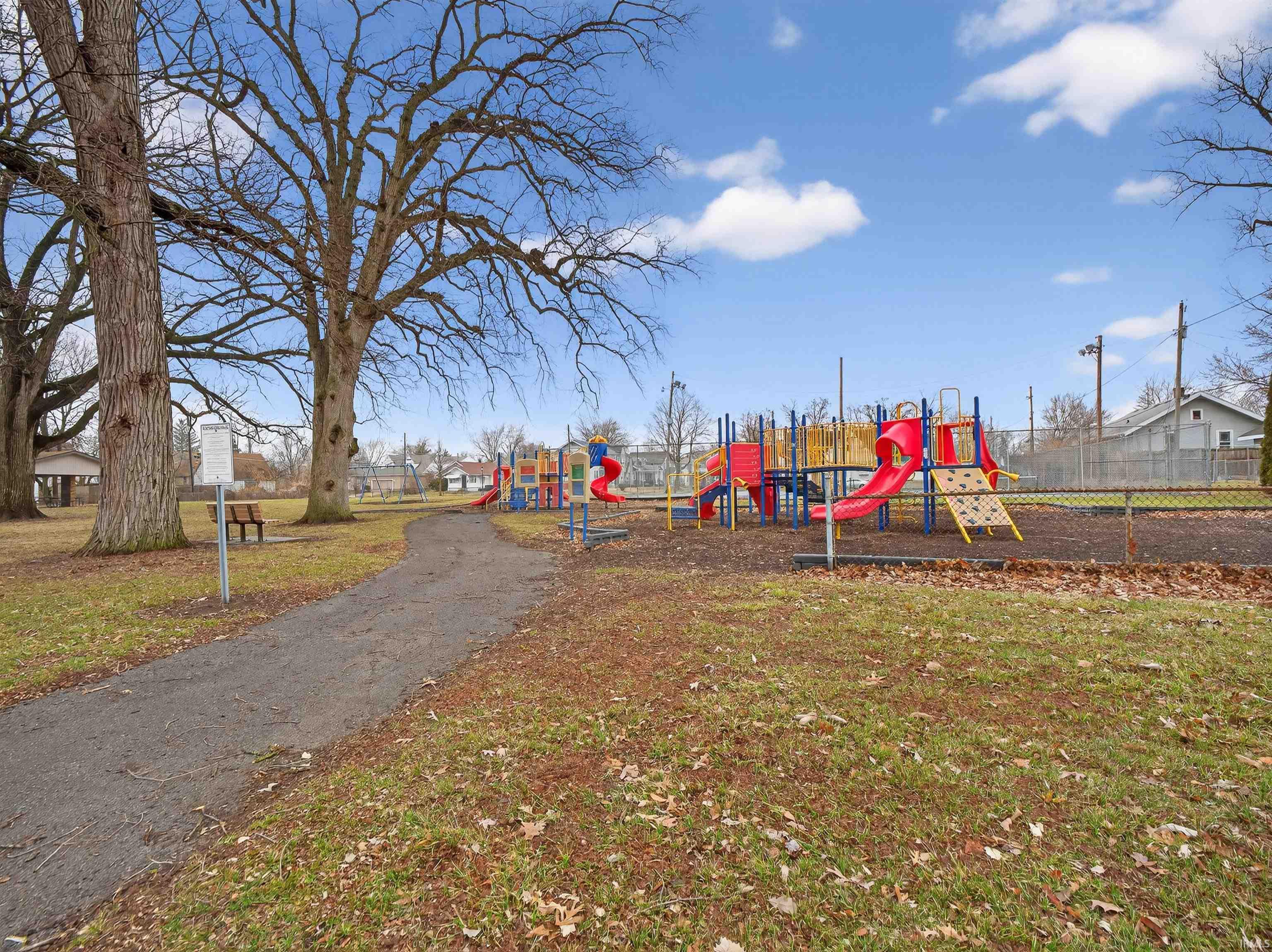 View of communal playground