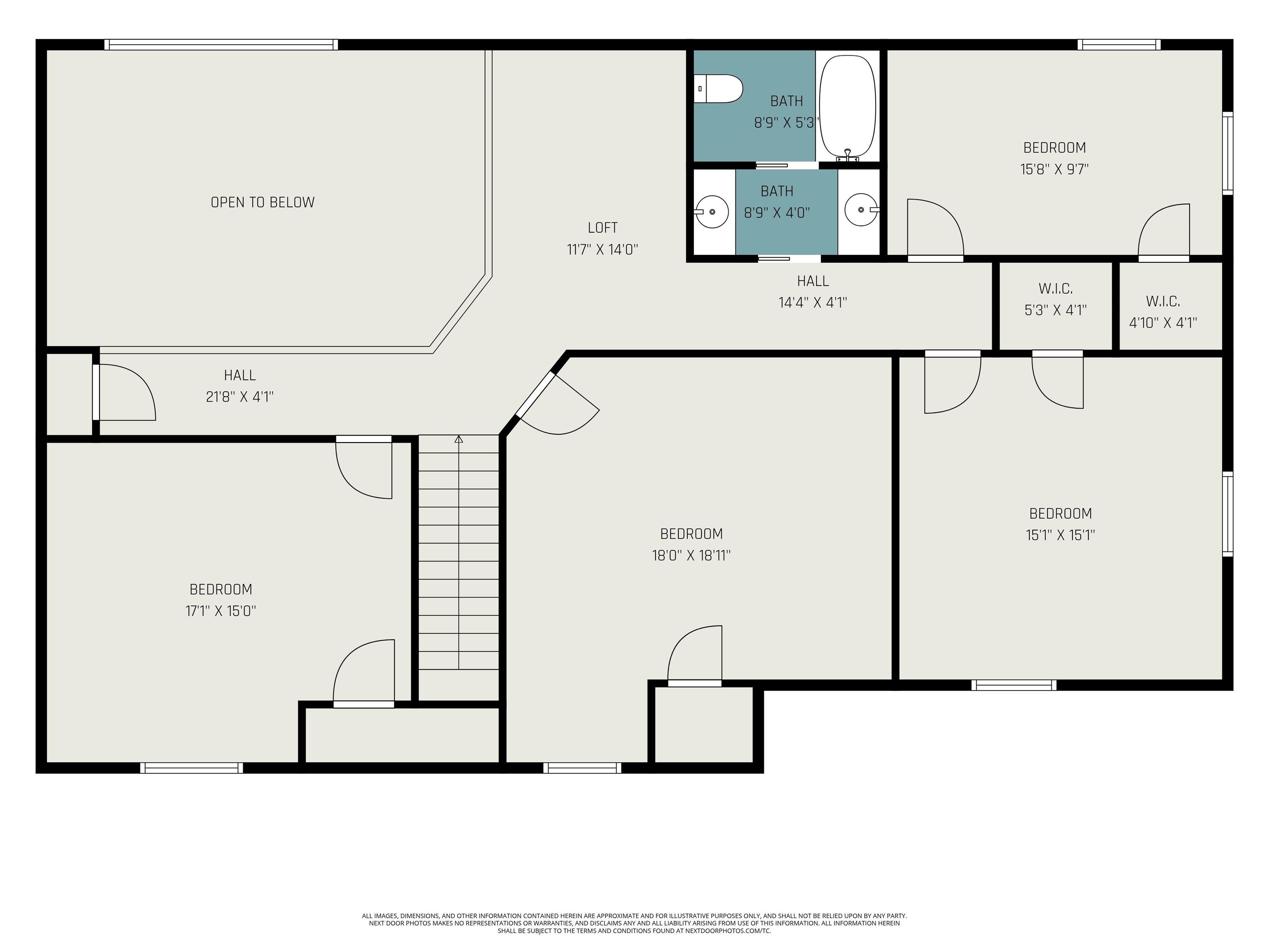View of room layout