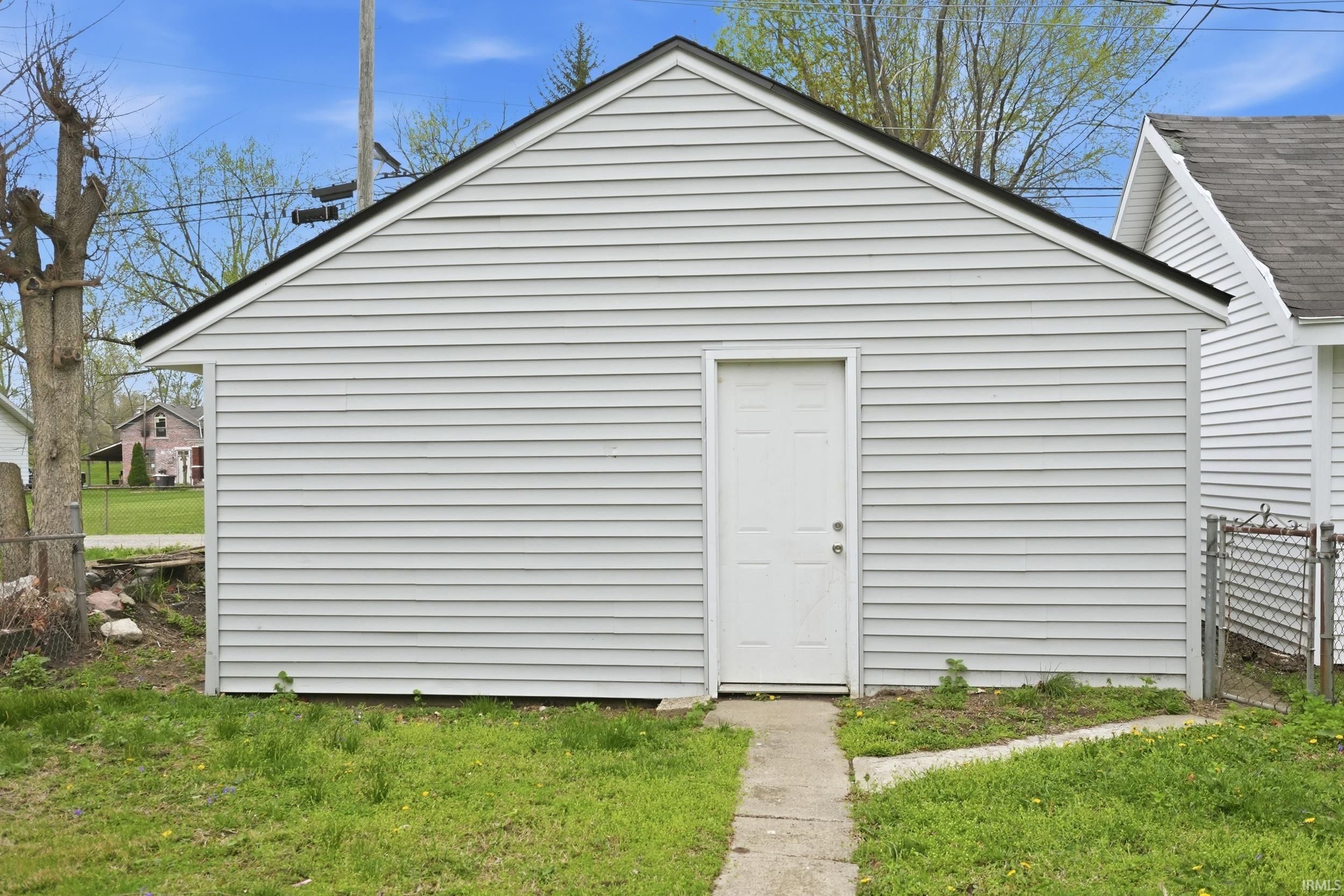 View of outdoor structure