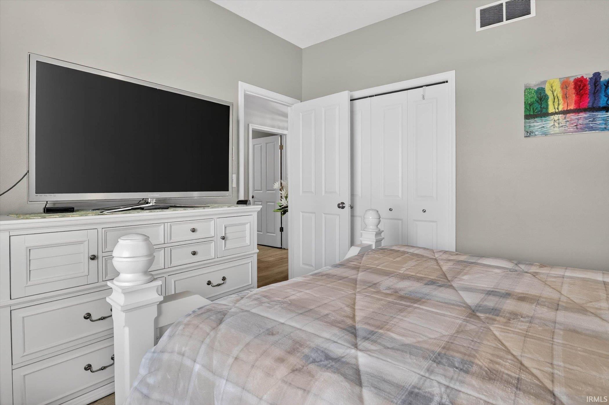 Bedroom featuring a closet