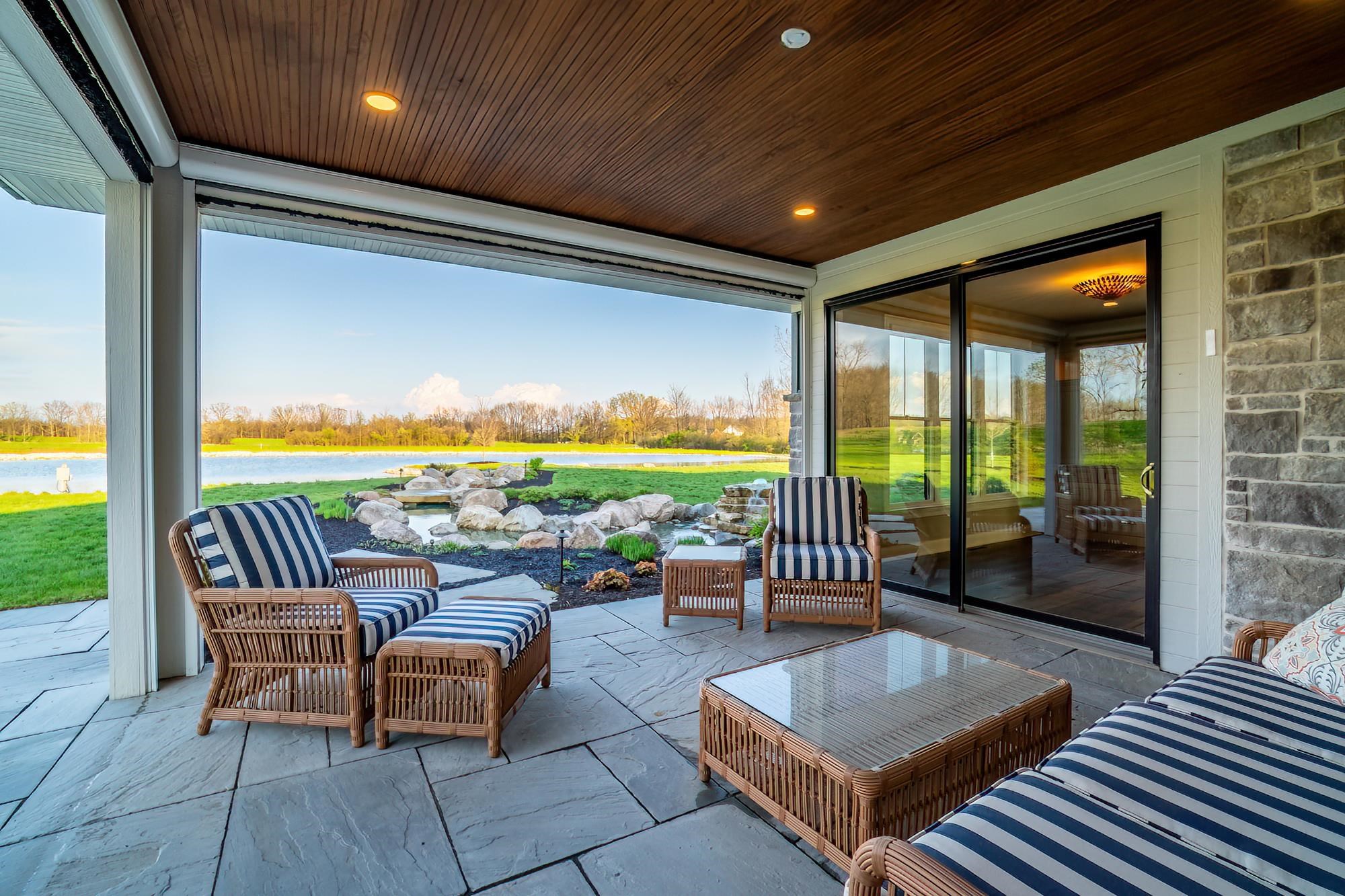 View of patio featuring an outdoor lounge area