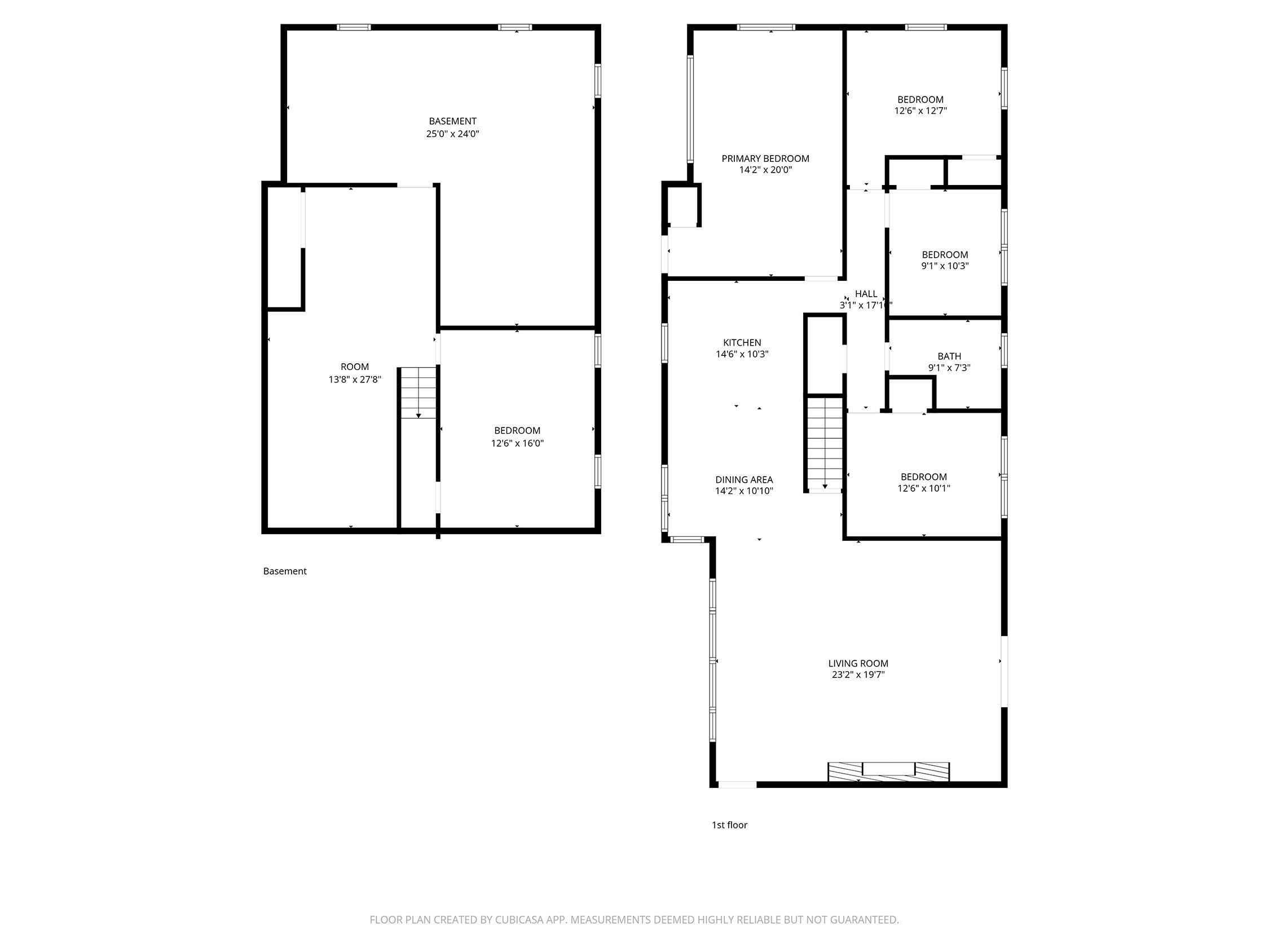 View of property floor plan