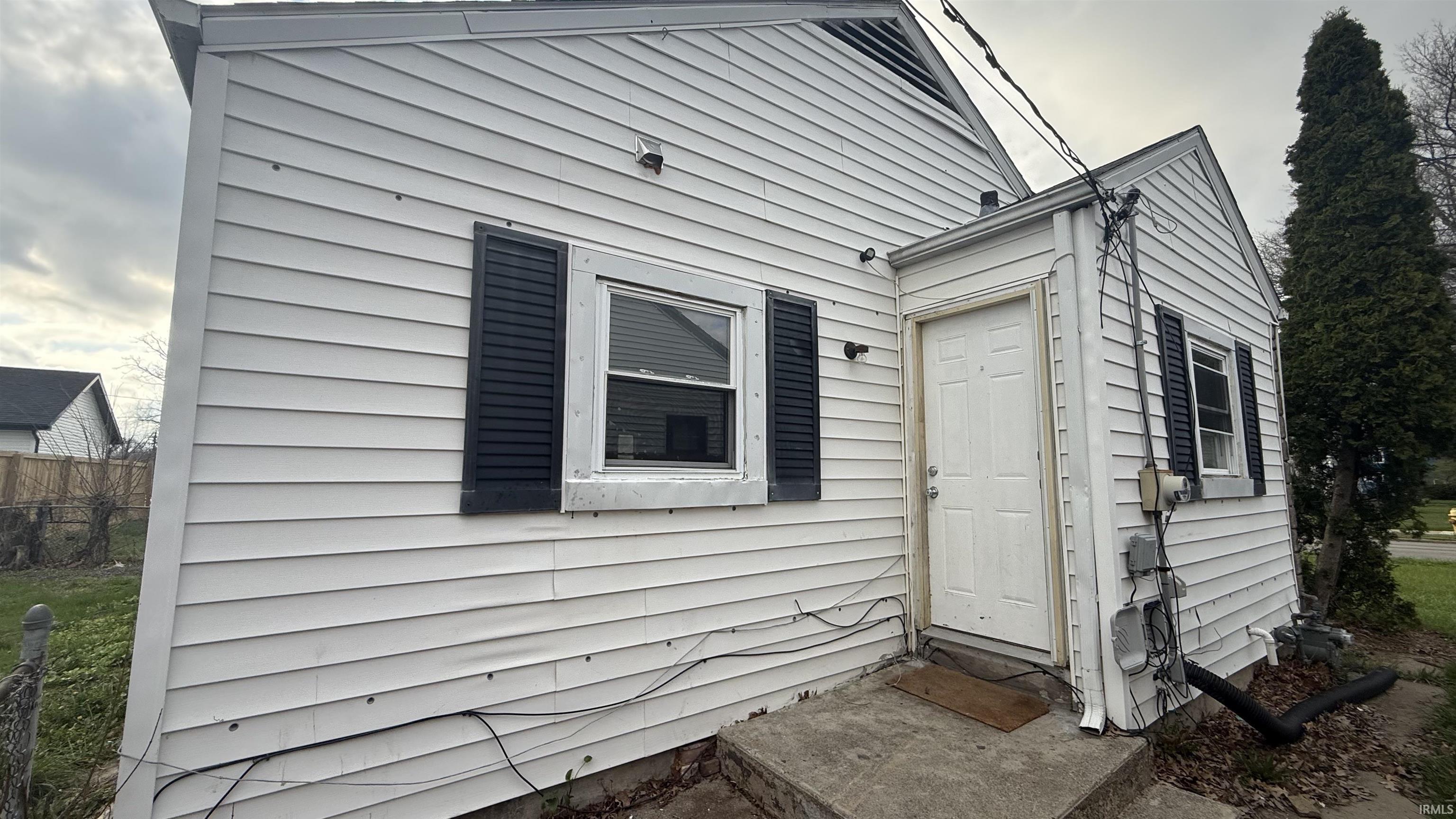 Doorway to property