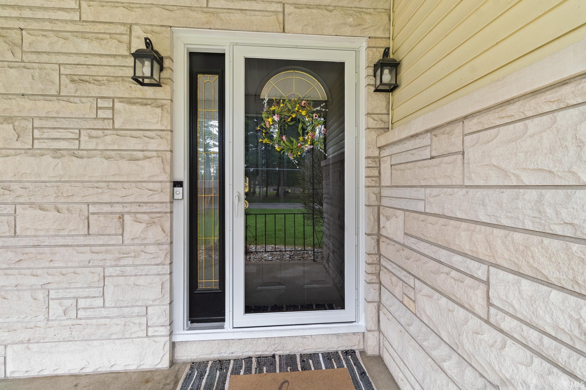 Doorway to property