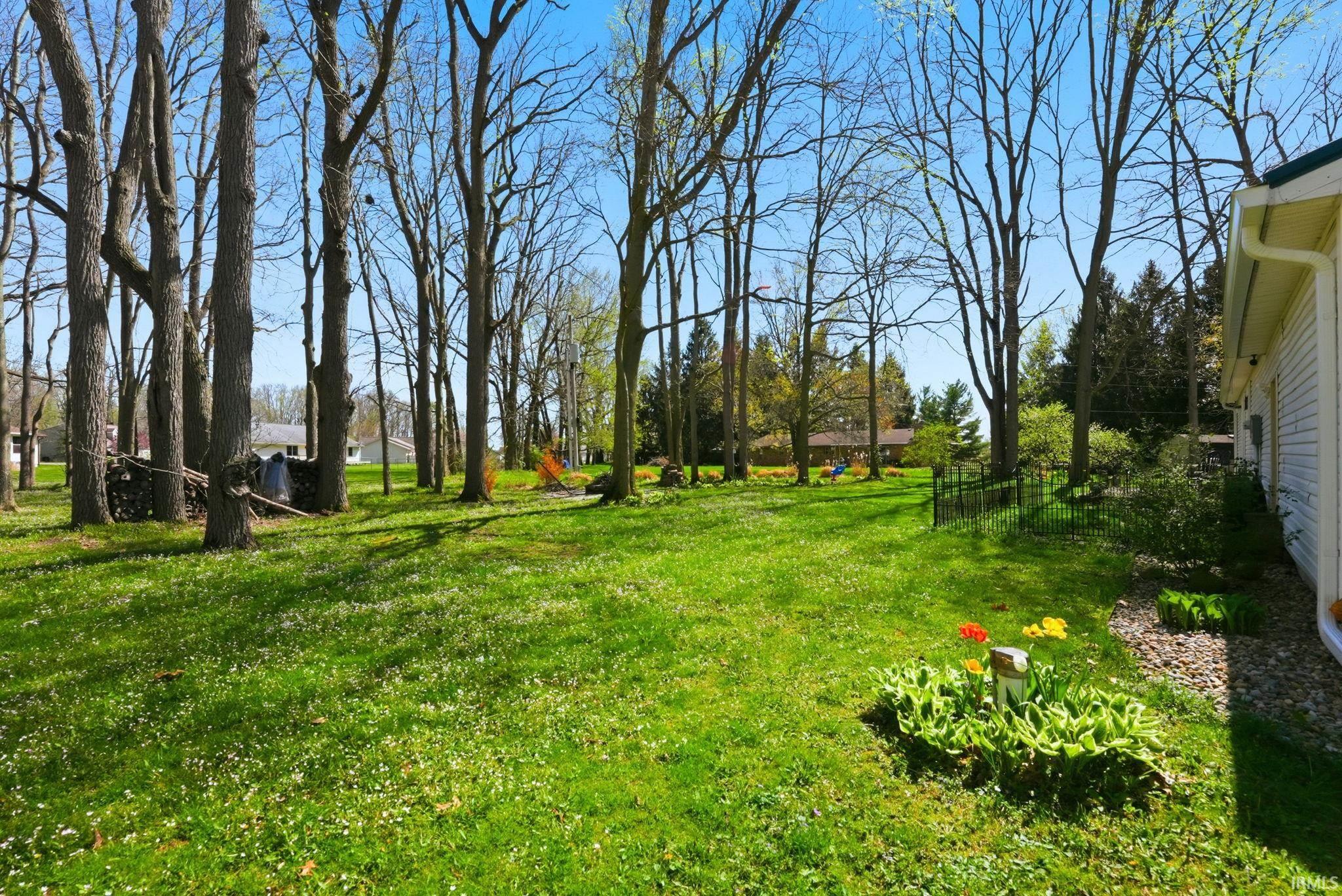 View of green lawn