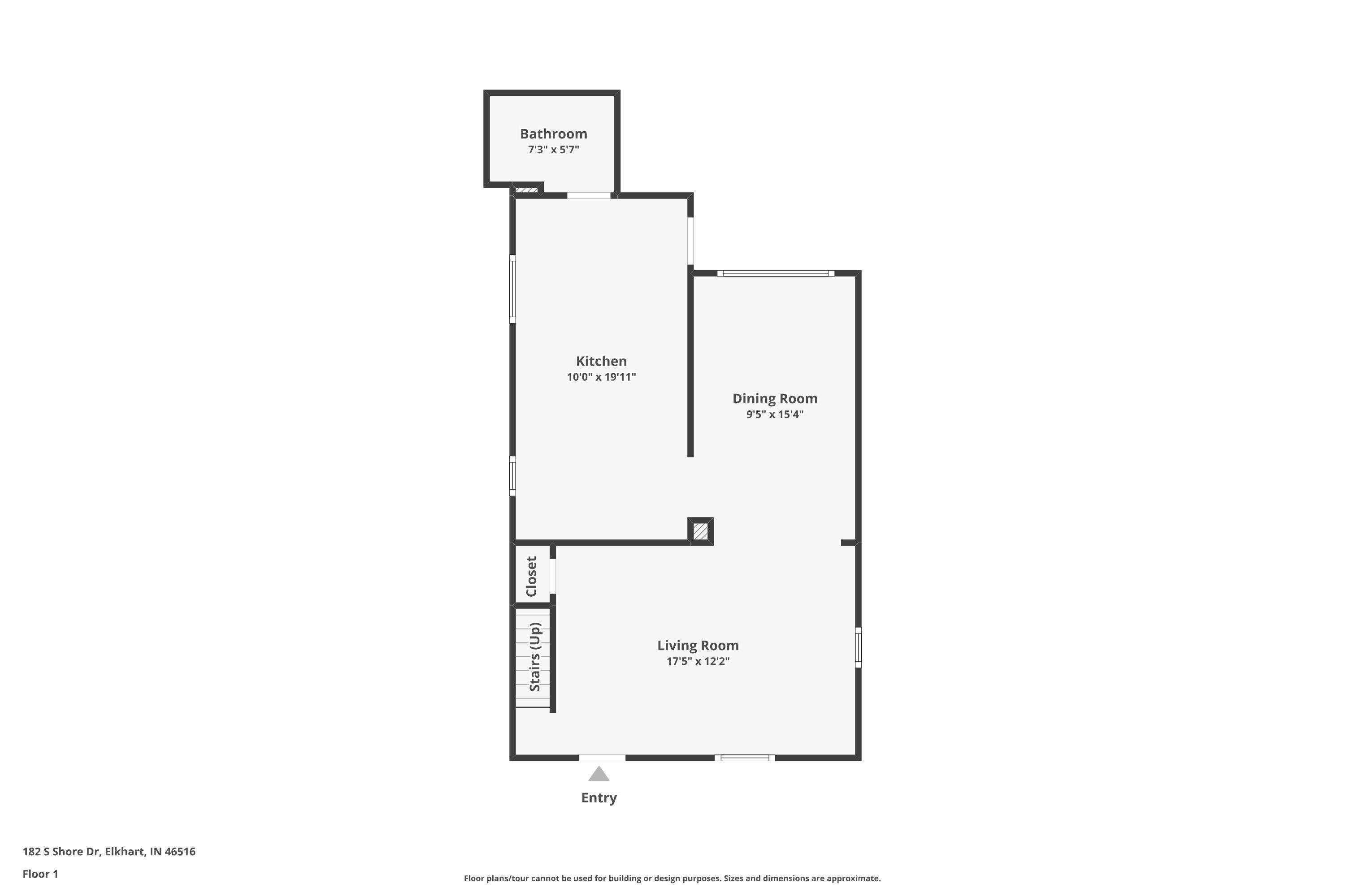 View of room layout