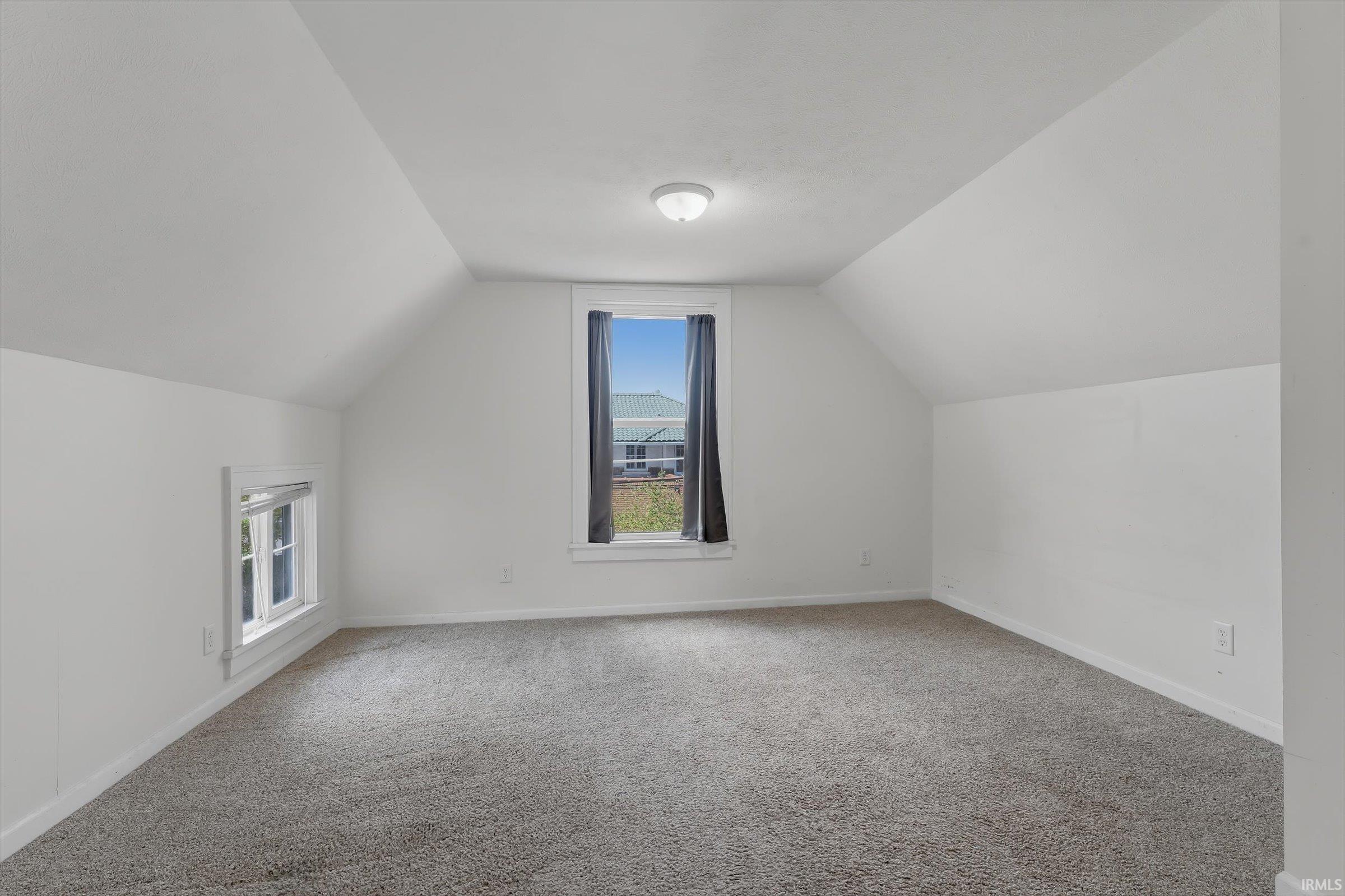 Bonus room with baseboards and carpet flooring